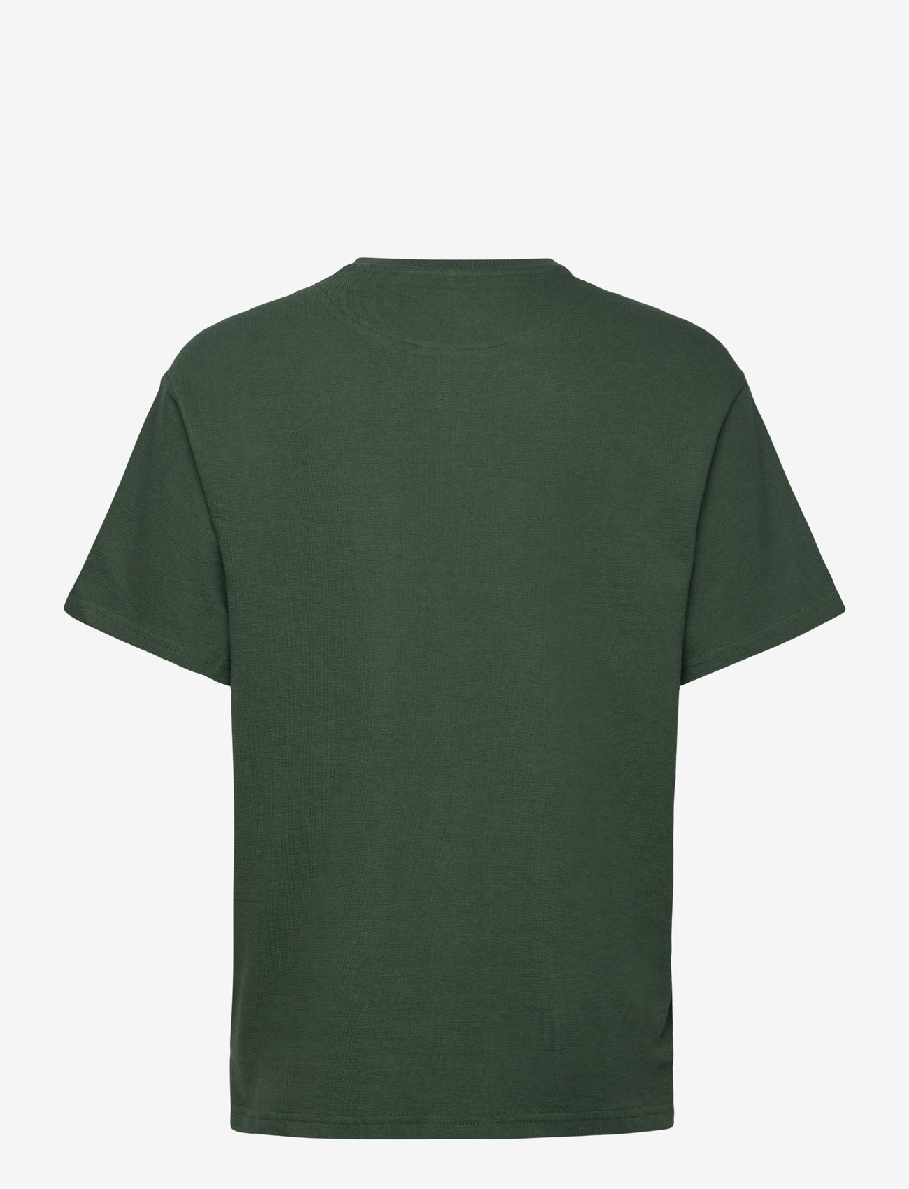 Clean Cut Copenhagen - Calton Structured Tee - herbstliche kleidung - dark green - 1