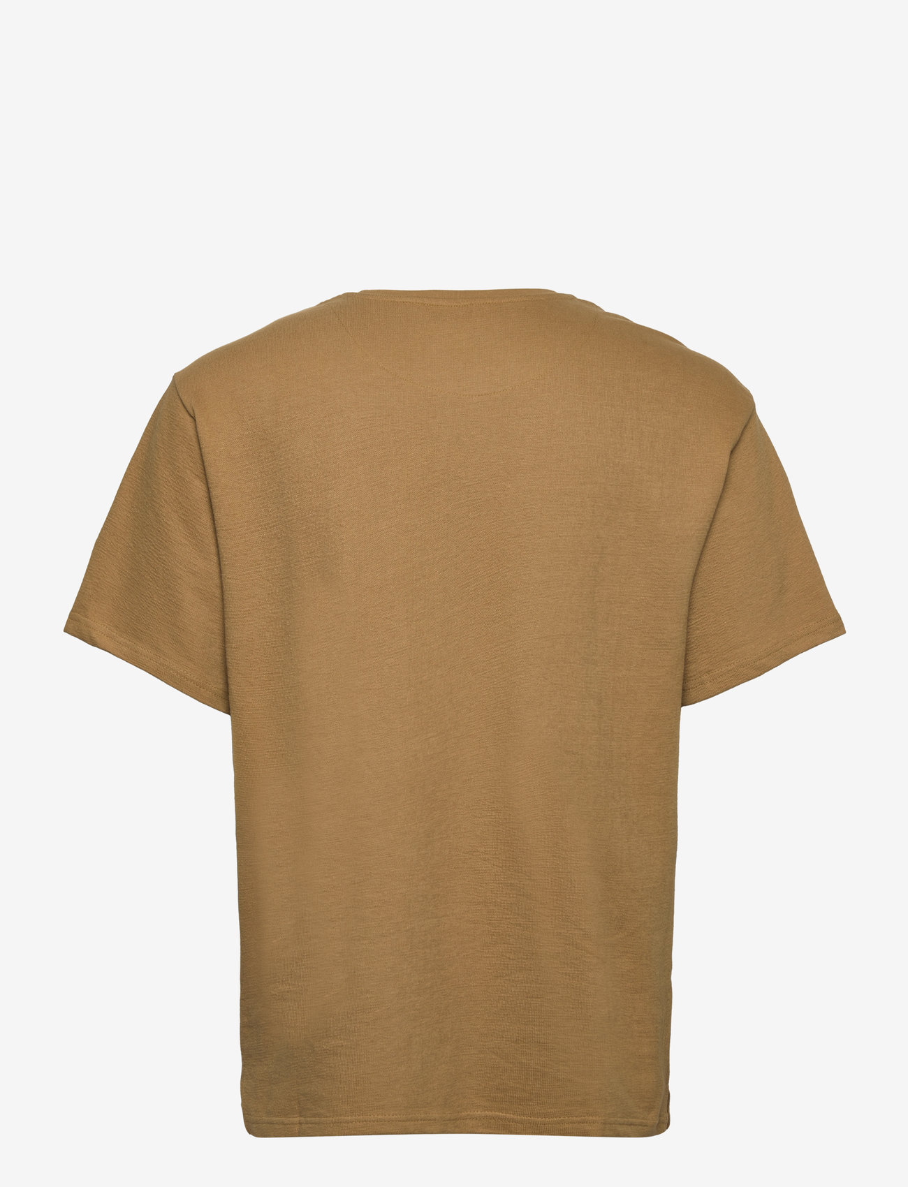 Clean Cut Copenhagen - Calton Structured Tee - herbstliche kleidung - dark khaki - 1