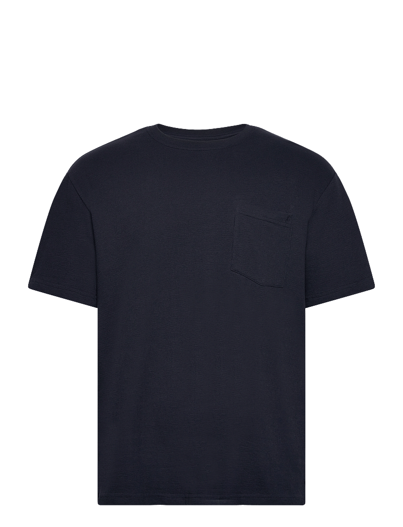 Clean Cut Copenhagen - Calton Structured Tee - kurzärmelig - dark navy - 1