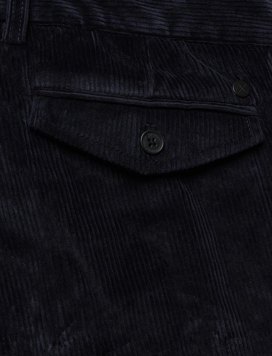 Clean Cut Copenhagen - Tokyo corduroy pants - chino-püksid - navy - 4
