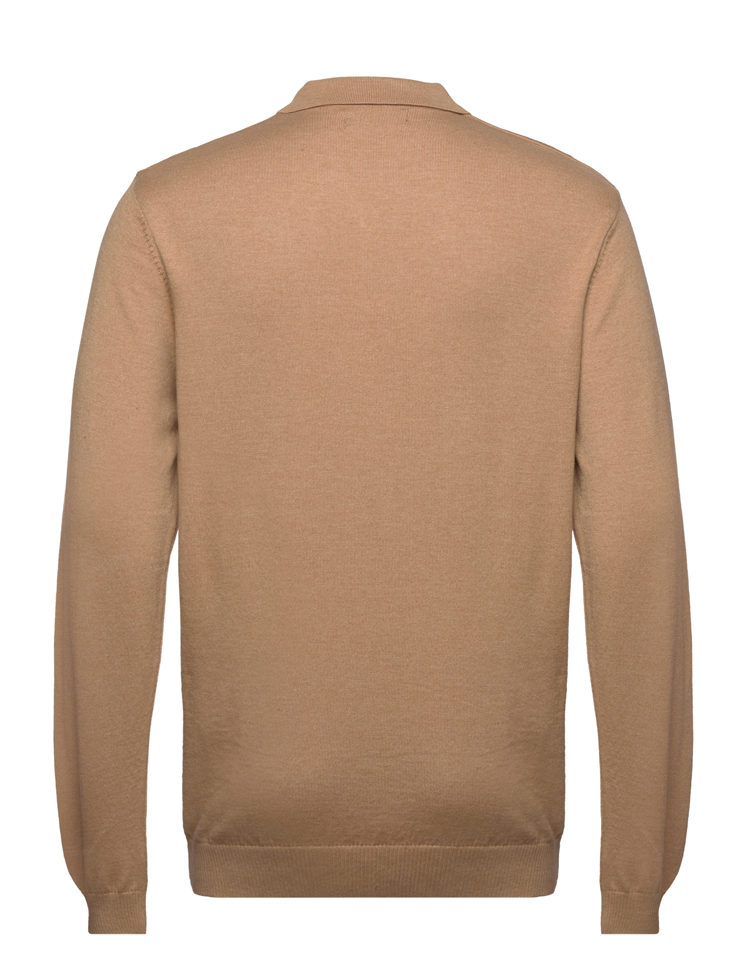 Clean Cut Copenhagen - Niel XO Polo LS - sand melange - 1