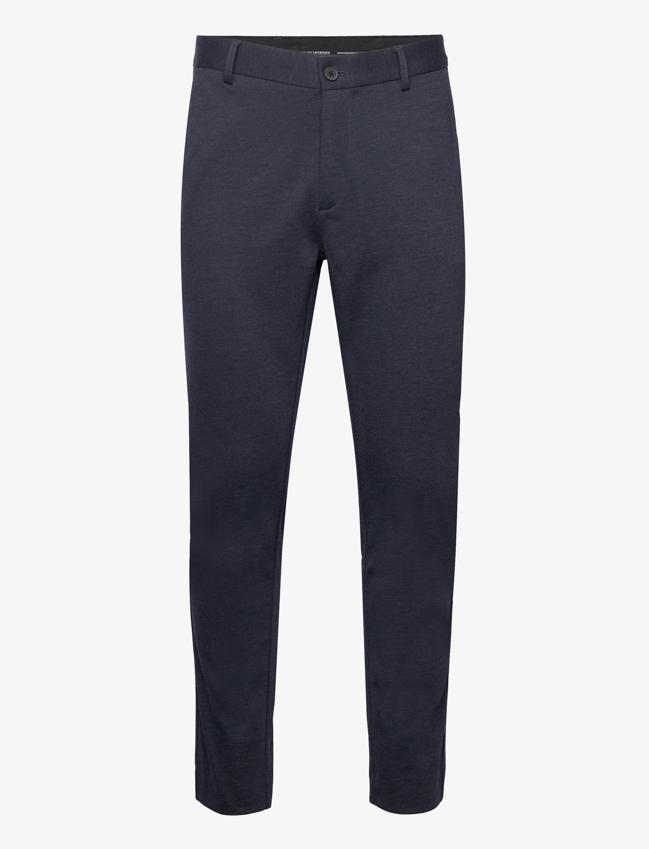Clean Cut Copenhagen - Milano Brendon Jersey Pants - „chino“ stiliaus kelnės - navy - 0