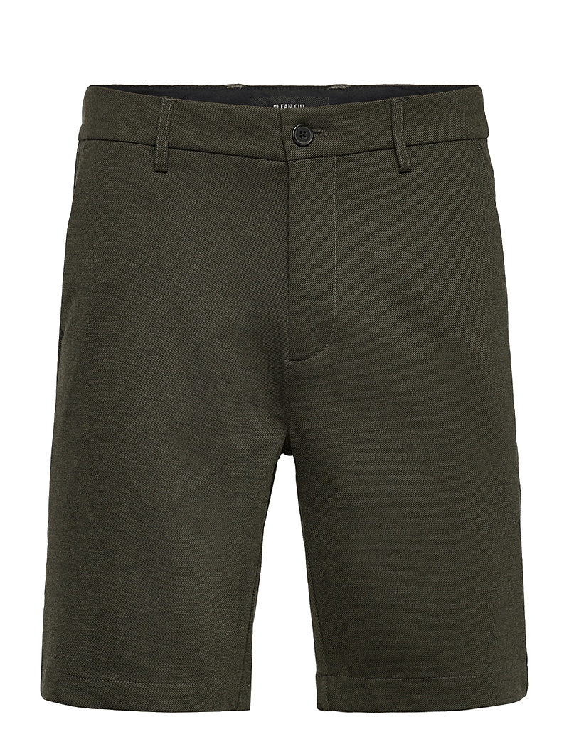 Clean Cut Copenhagen - Milano Brendon Jersey Shorts - chinos shorts - army - 1