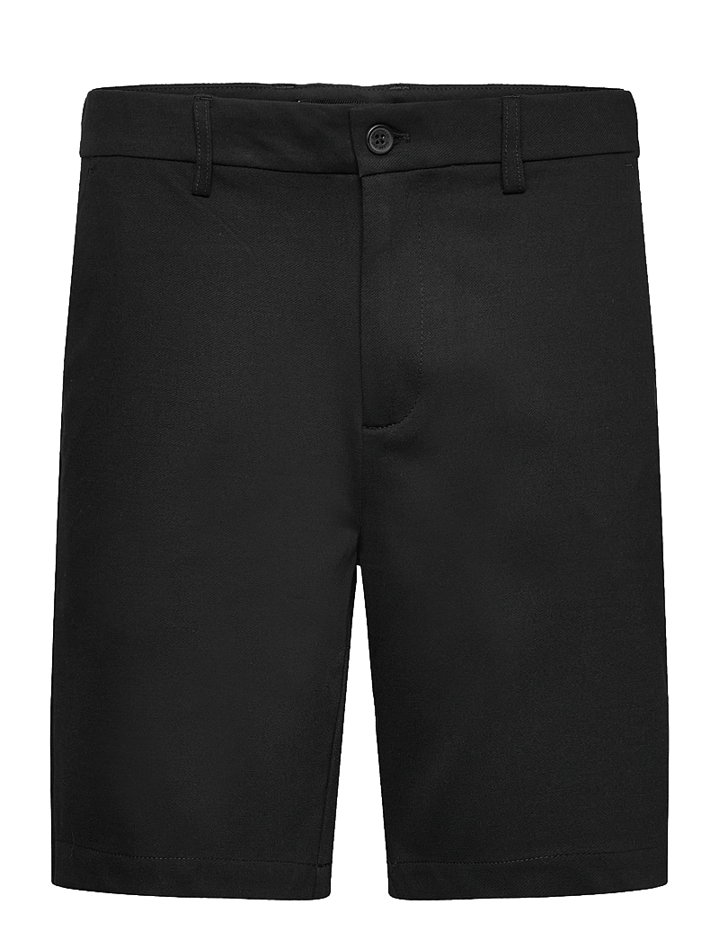 Clean Cut Copenhagen - Milano Brendon Jersey Shorts - chino lühikesed püksid - black - 1
