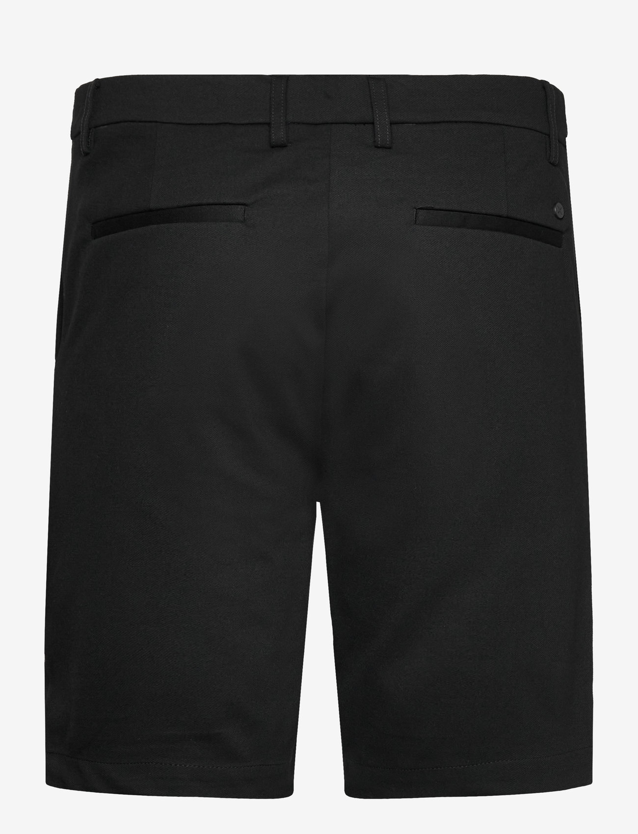Clean Cut Copenhagen - Milano Brendon Jersey Shorts - chino lühikesed püksid - black - 2