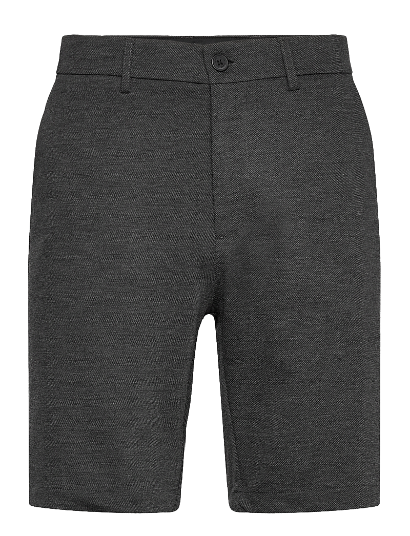 Clean Cut Copenhagen - Milano Brendon Jersey Shorts - chinos shorts - dark grey - 1