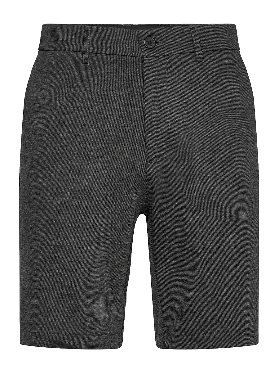 Clean Cut Copenhagen - Milano Brendon Jersey Shorts - chinos shorts - dark grey - 1