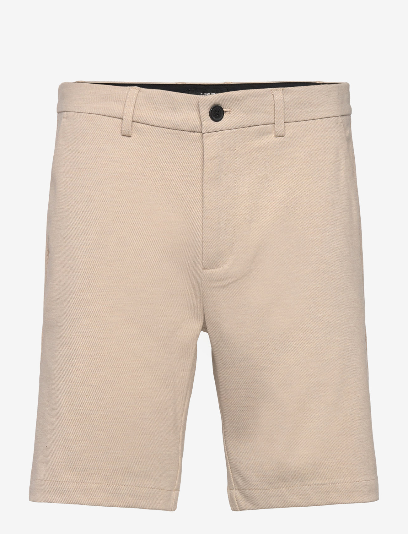 Clean Cut Copenhagen - Milano Brendon Jersey Shorts - chinos shorts - ecru - 1
