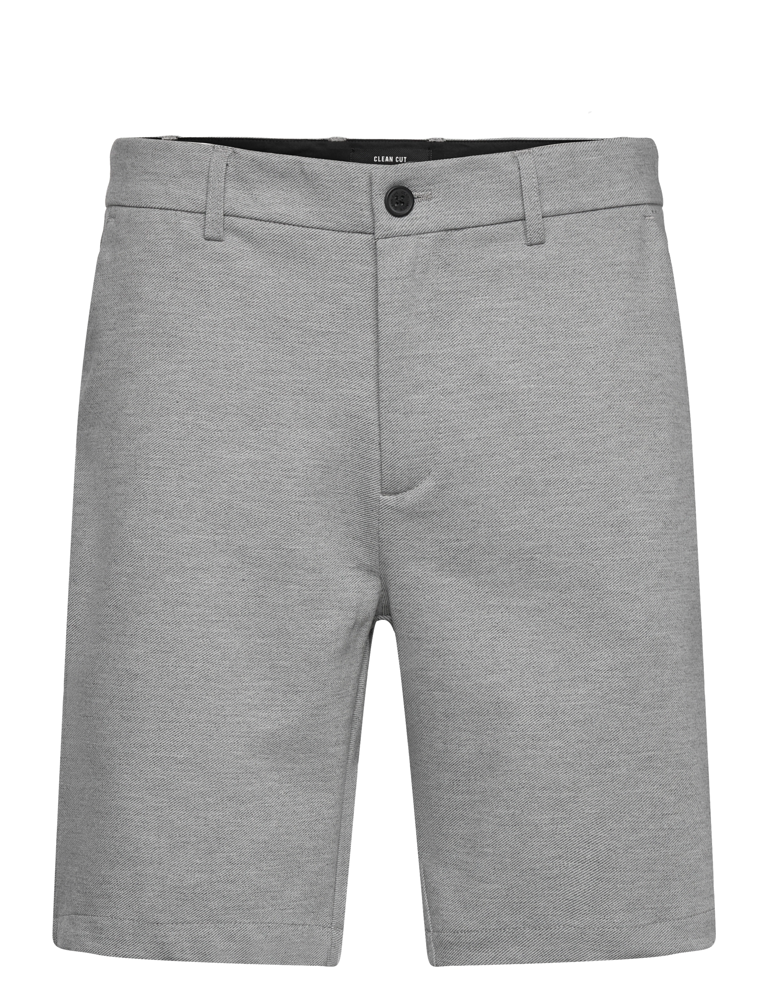 Clean Cut Copenhagen - Milano Brendon Jersey Shorts - chinos shorts - light grey - 1