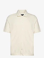 Calton Structured Shirt S/S - ECRU