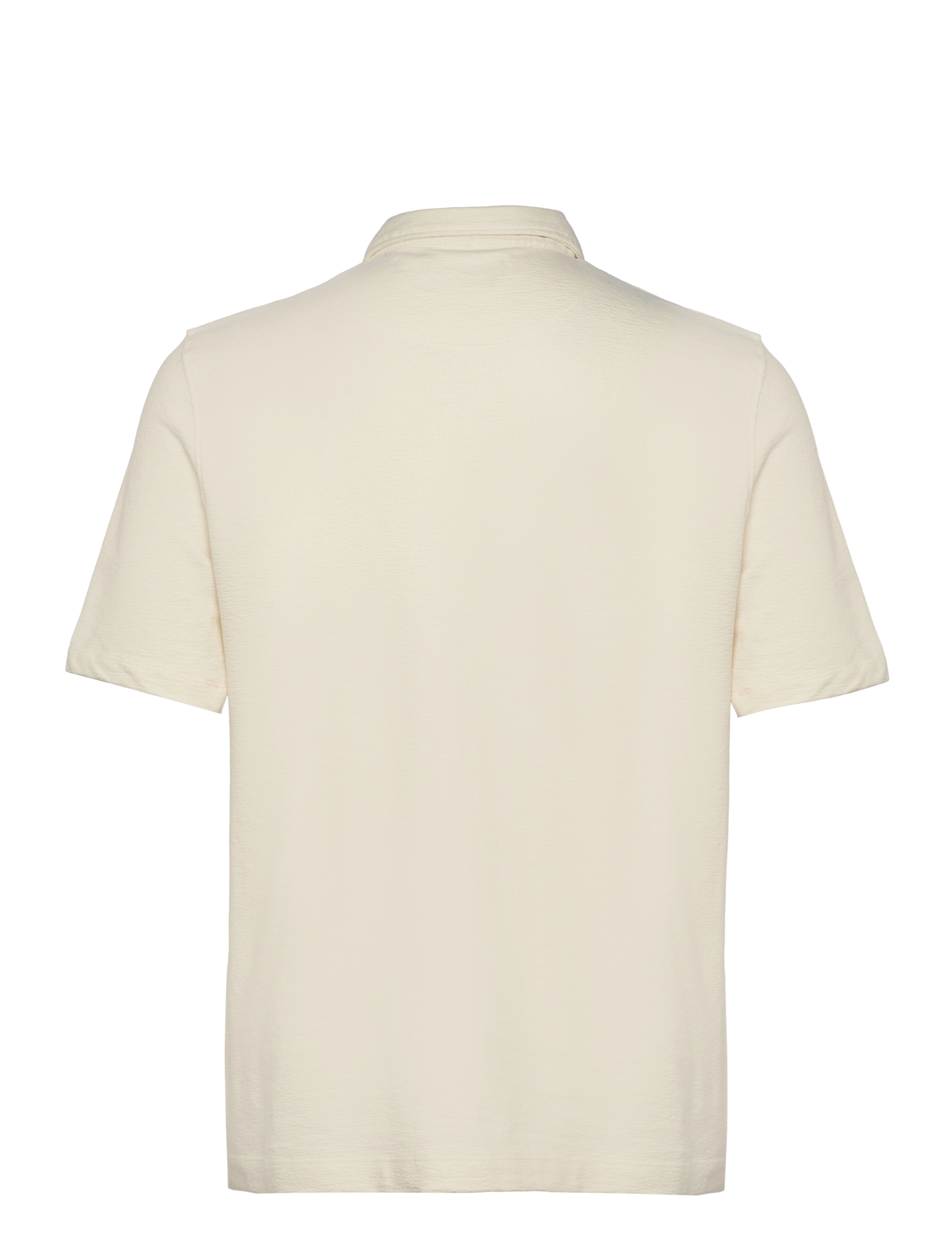 Clean Cut Copenhagen - Calton Structured Shirt S/S - marškiniai trumpomis rankovėmis - ecru - 2