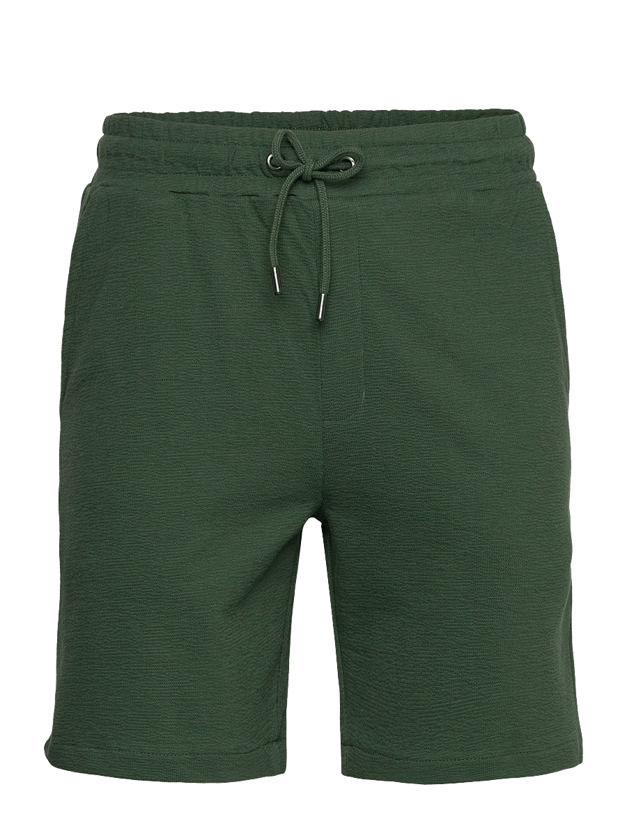 Clean Cut Copenhagen - Calton Structured Shorts - sweatshorts - dark green - 0