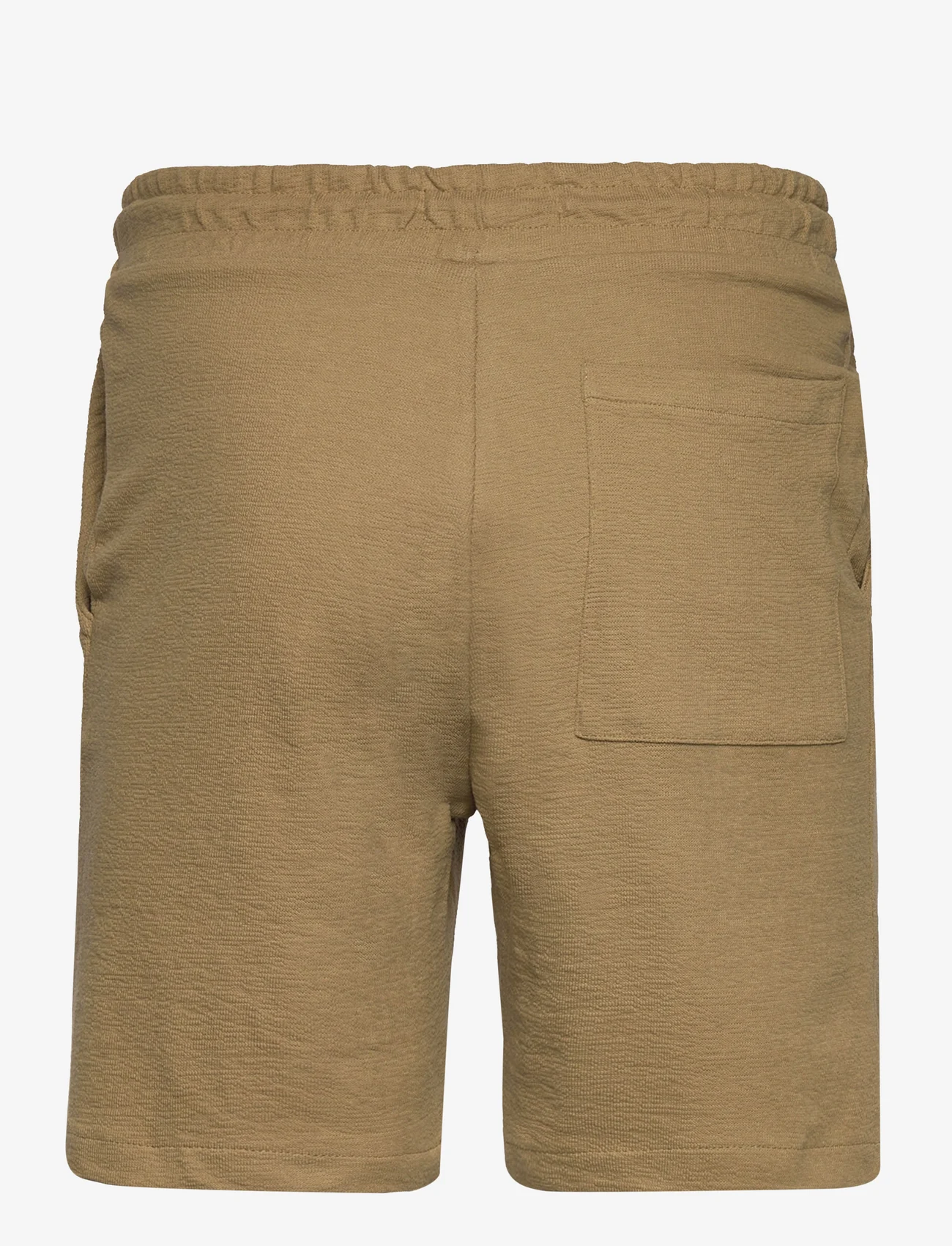 Clean Cut Copenhagen - Calton Structured Shorts - laveste priser - dark khaki - 1