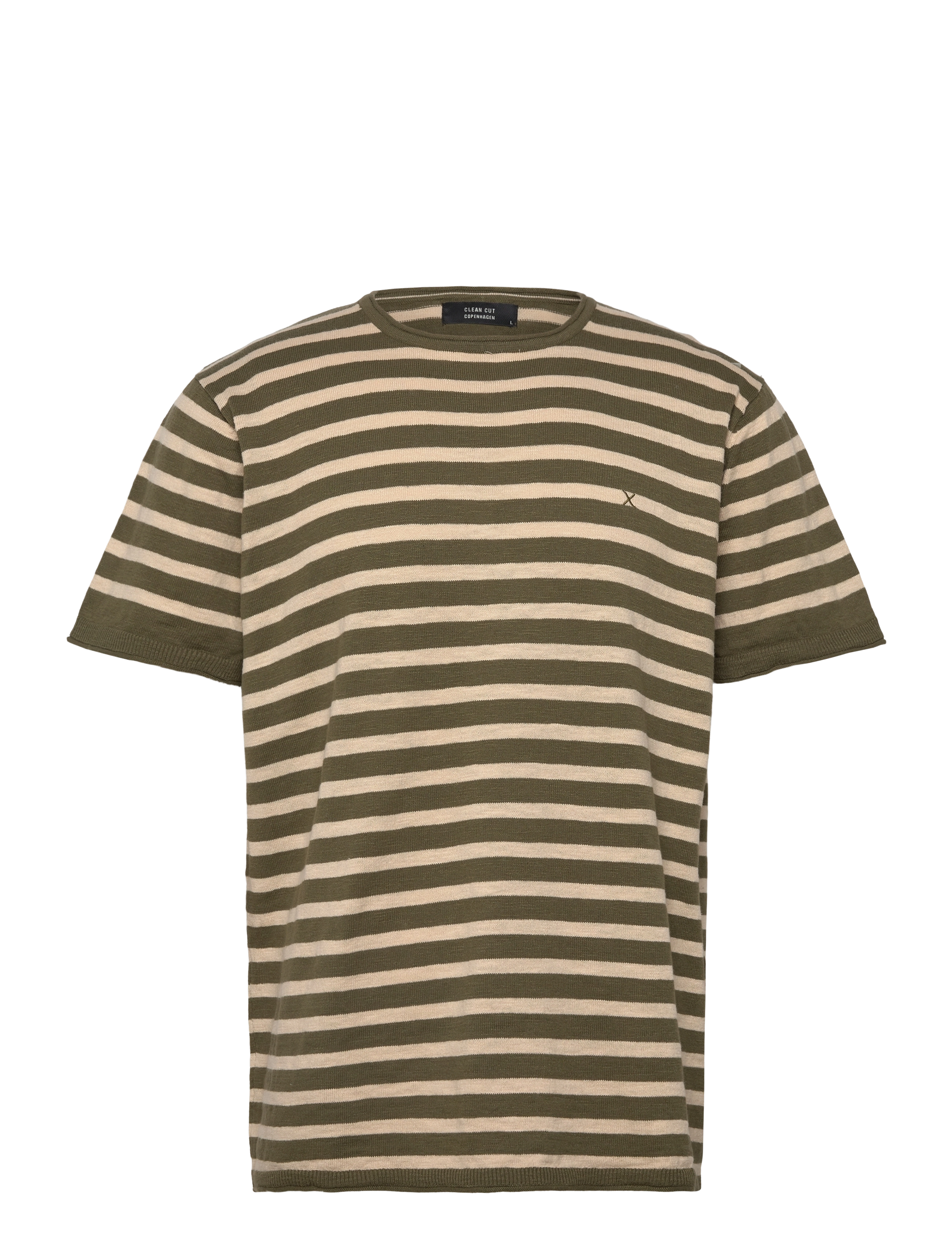ARMY/ECRU STRIPED