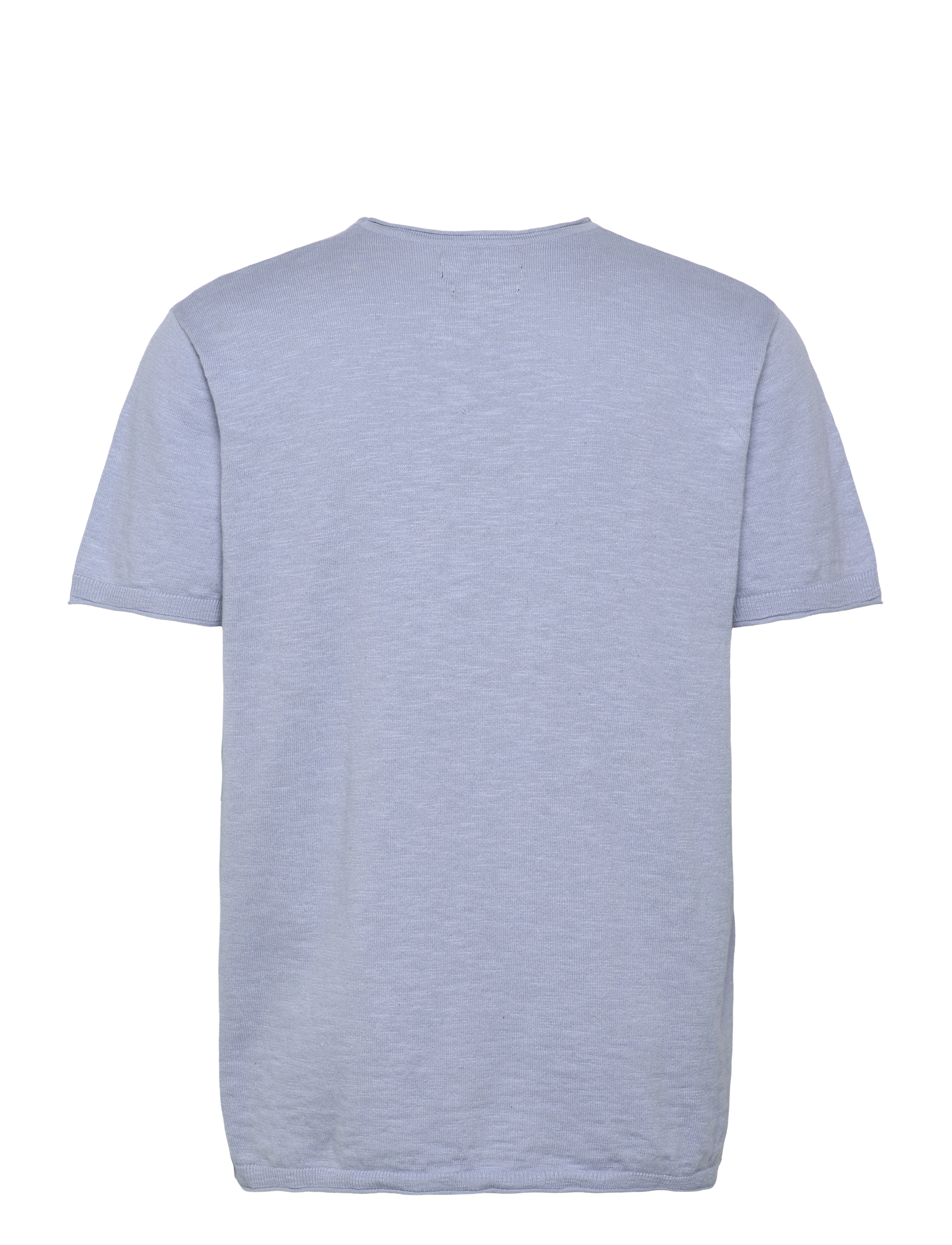 Clean Cut Copenhagen - Thomas knitted t-shirt - light blue - 2