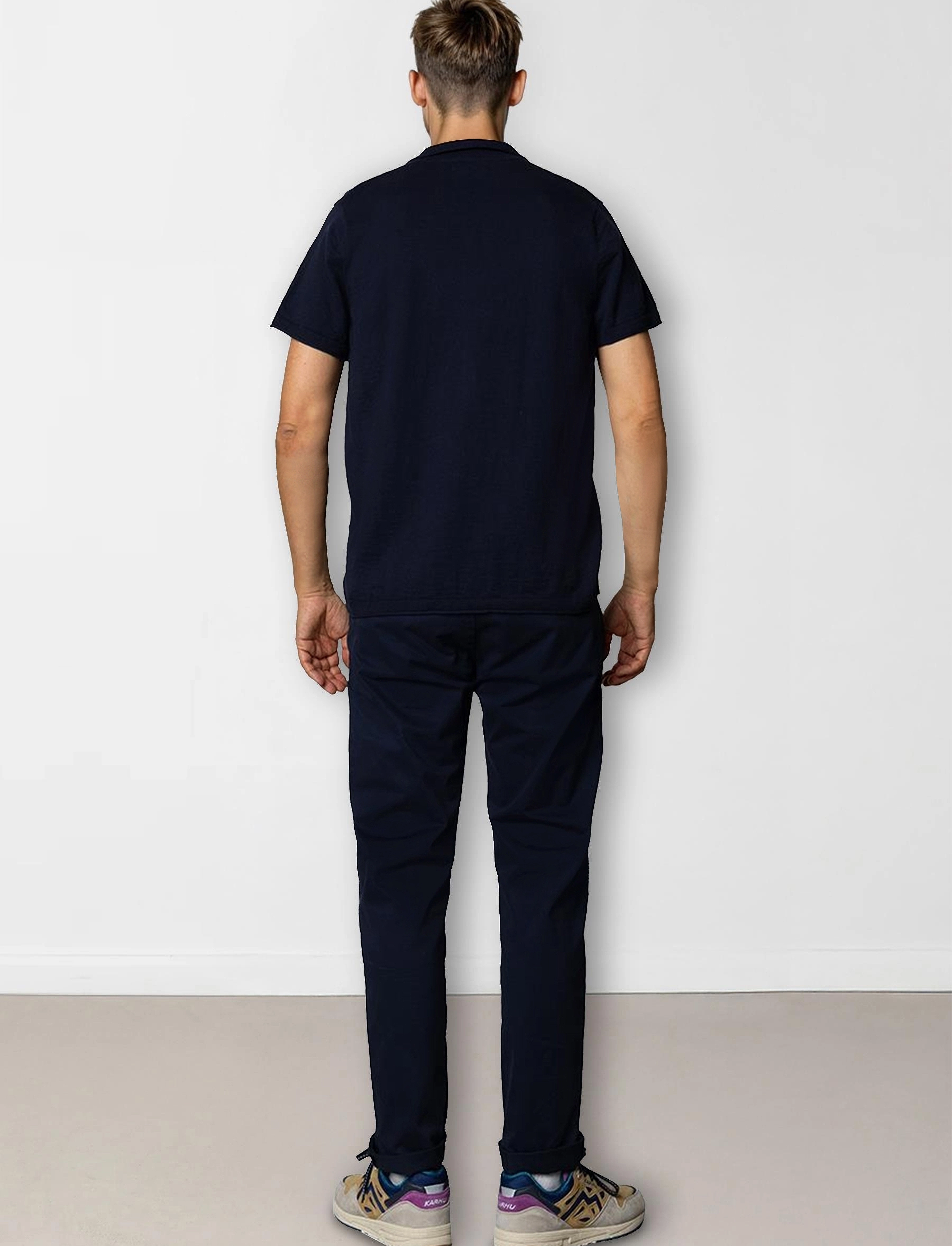 Clean Cut Copenhagen - Thomas knitted polo - navy - 5