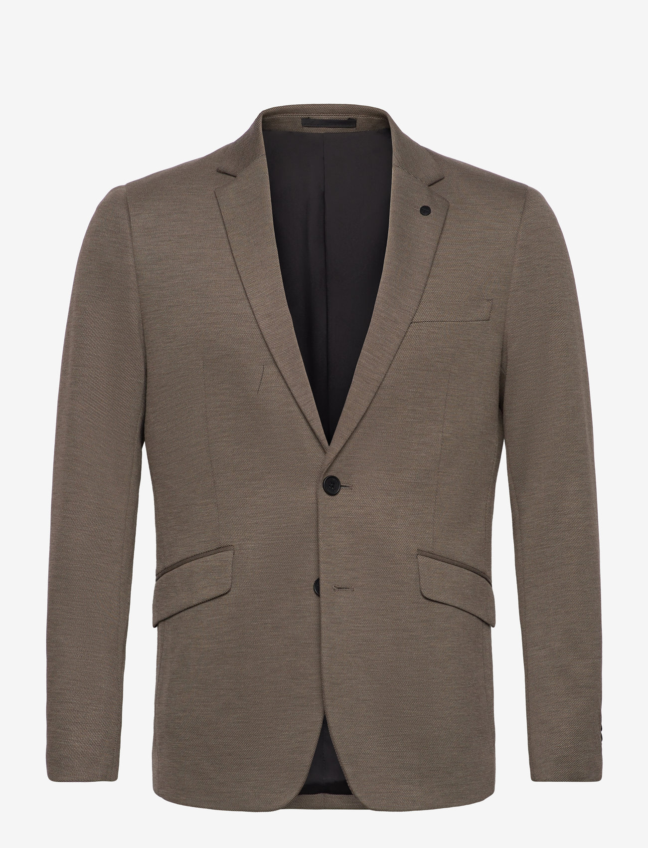 Clean Cut Copenhagen - Brendon Jersey Blazer - dark khaki - 1