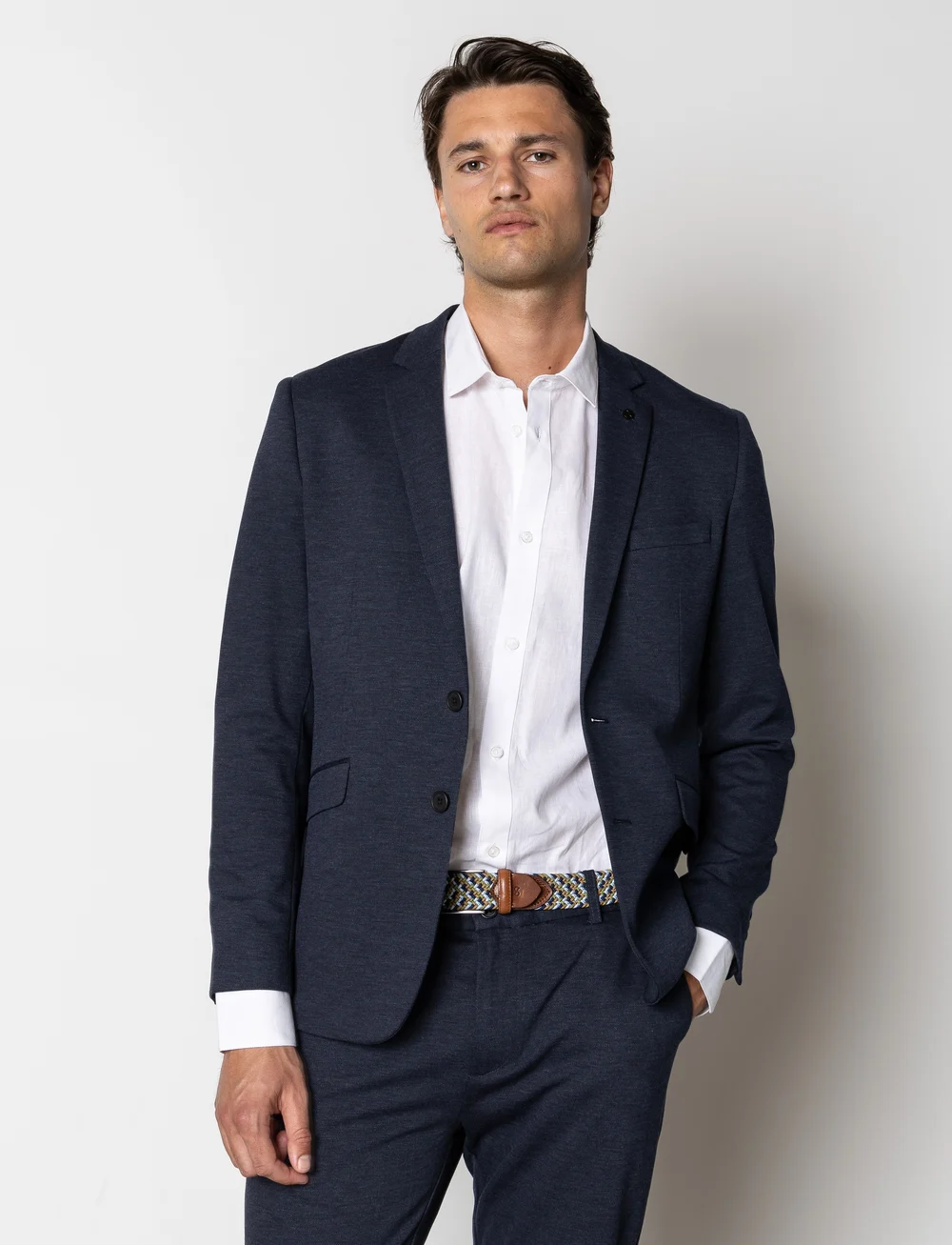 Clean Cut Copenhagen - Brendon Jersey Blazer - pintsakud - navy - 0