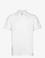 Clean Formal Polo S/S - WHITE