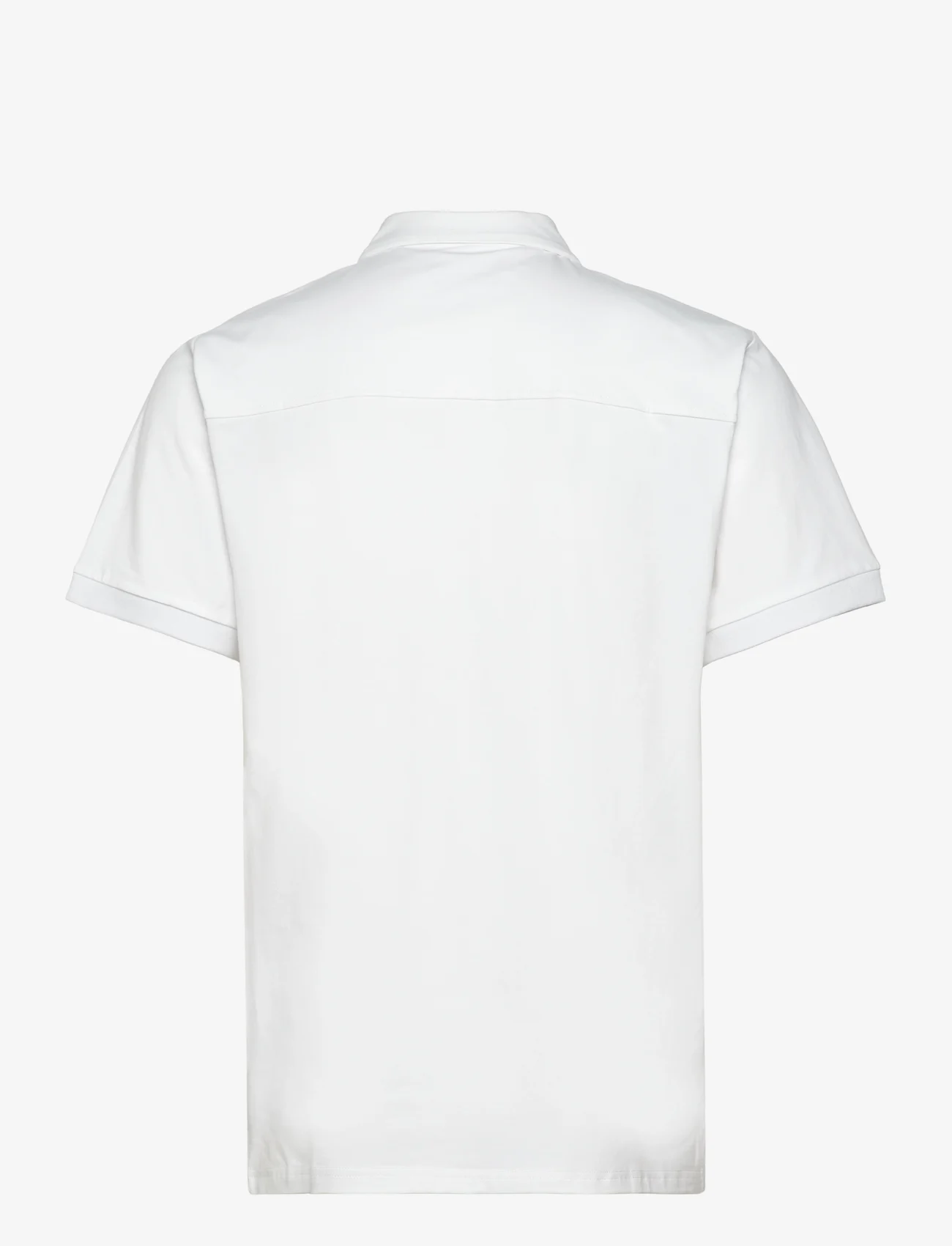 Clean Cut Copenhagen - Clean Formal Polo S/S - short-sleeved polos - white - 1