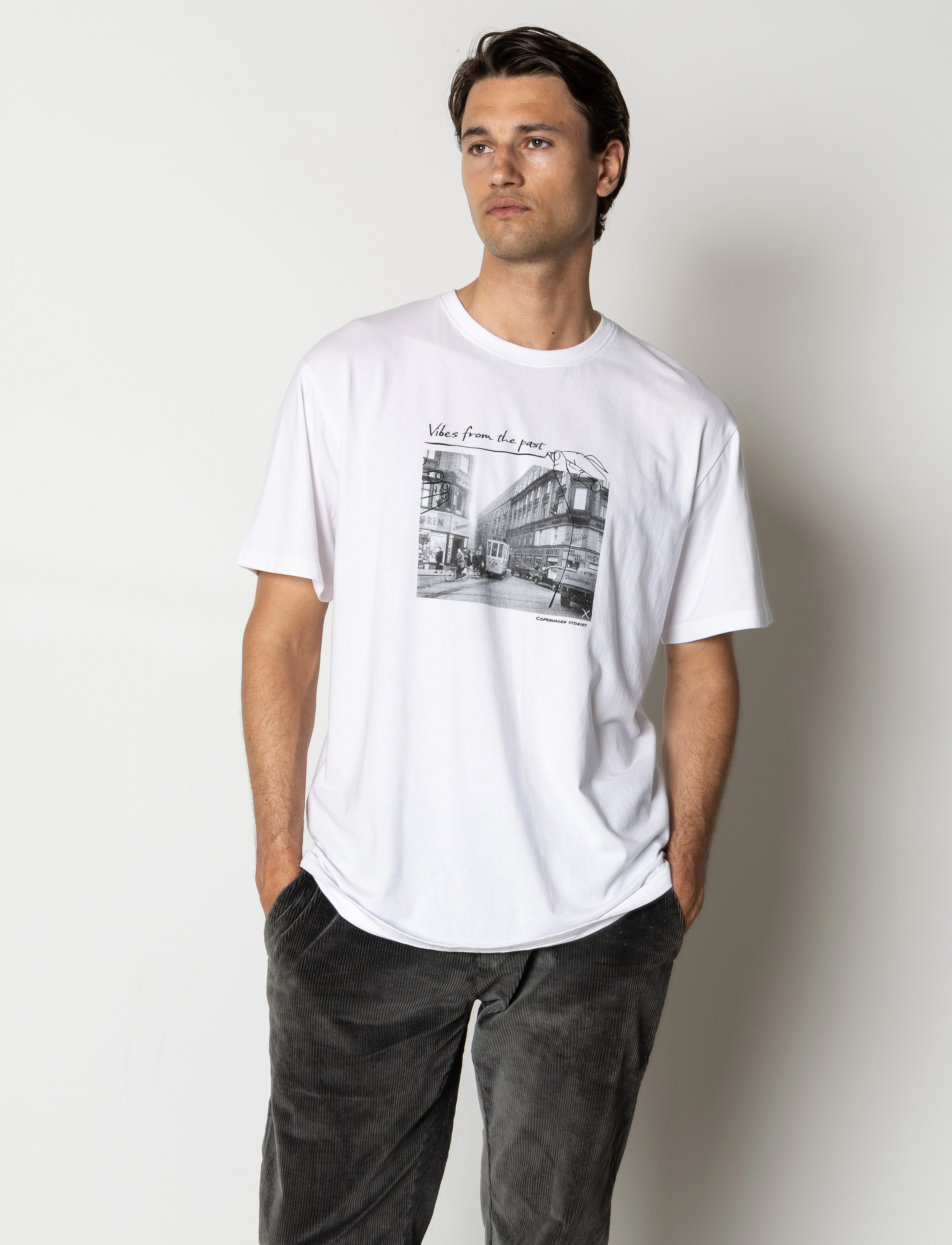 Clean Cut Copenhagen - Old Copenhagen T-shirt - white - 4