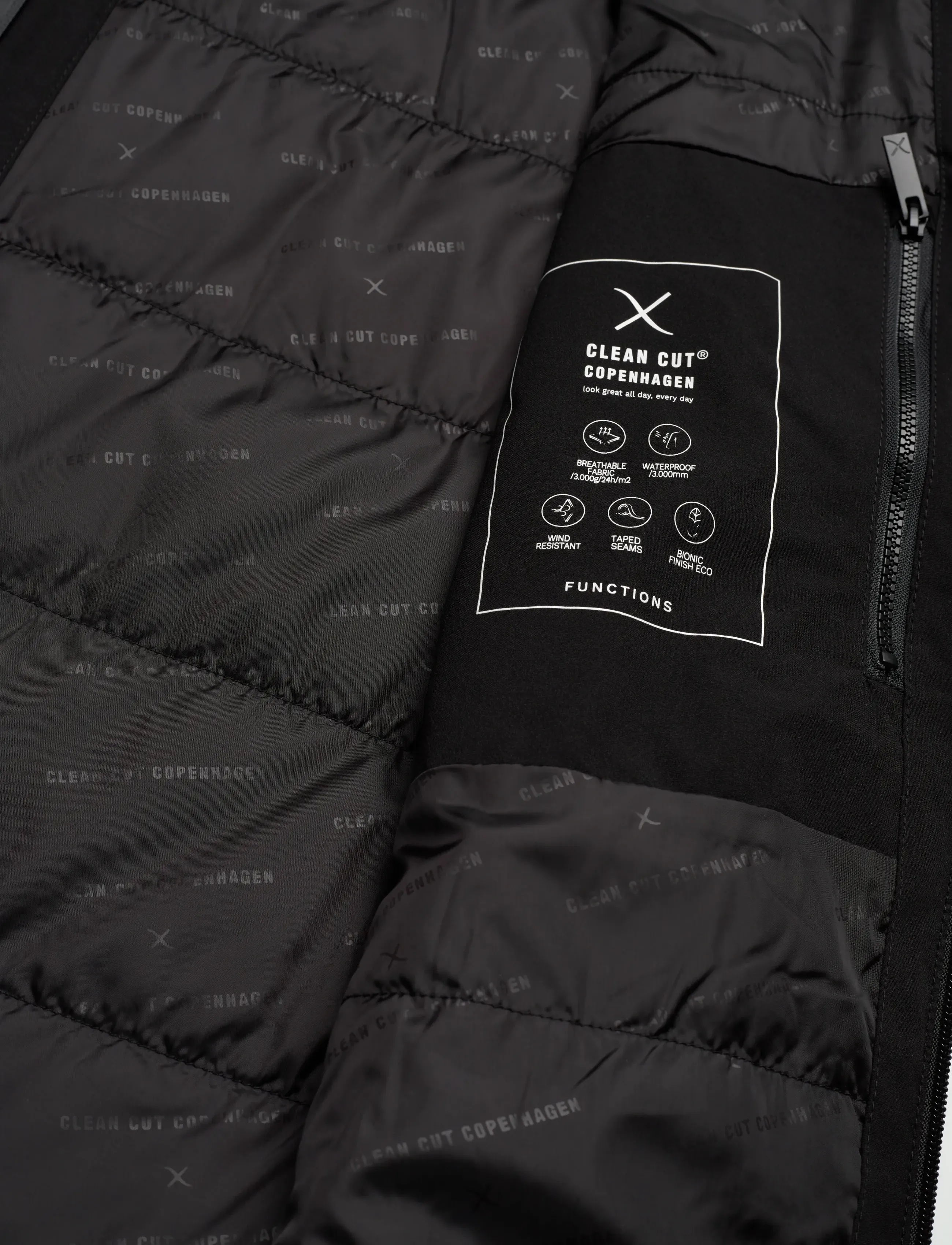Clean Cut Copenhagen - Mathias jacket - forårsjakker - black - 4