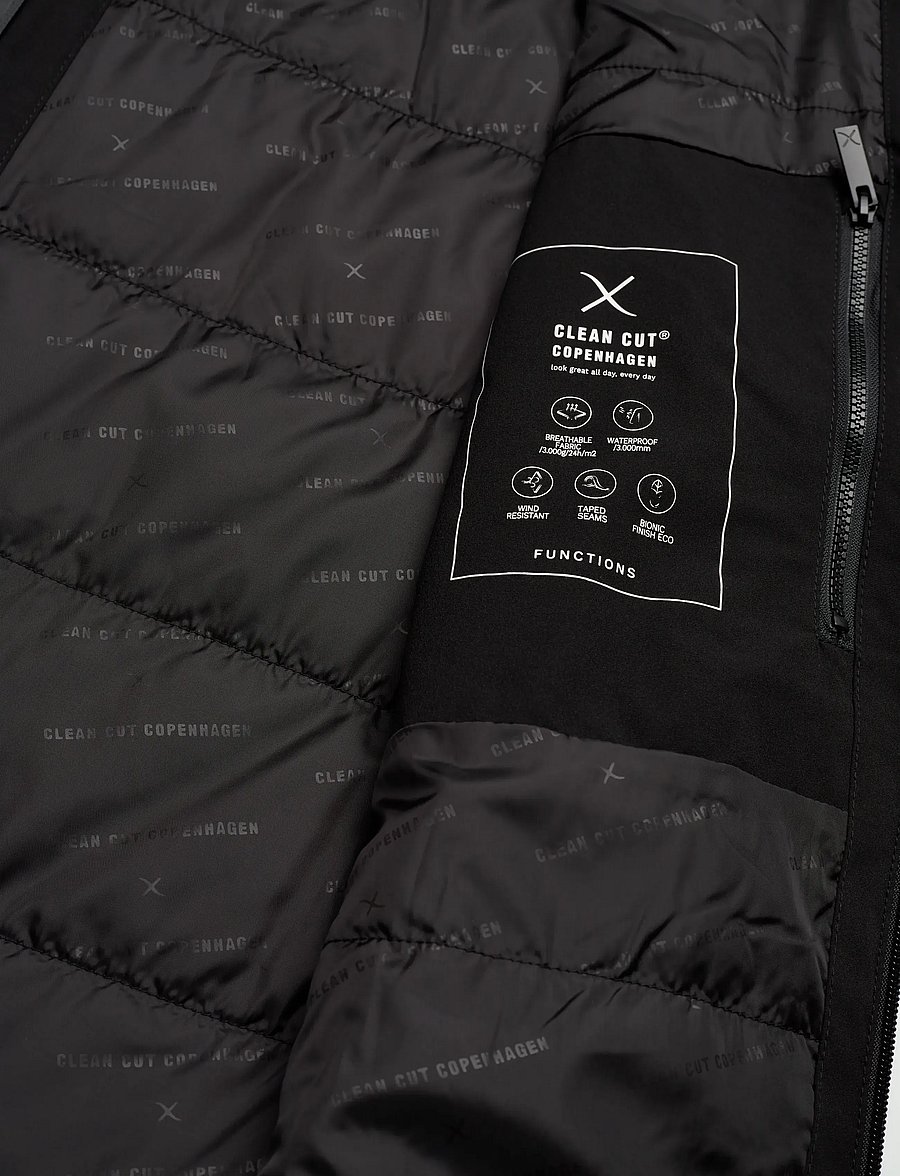 Clean Cut Copenhagen - Mathias jacket - frühlingsjacken - black - 4