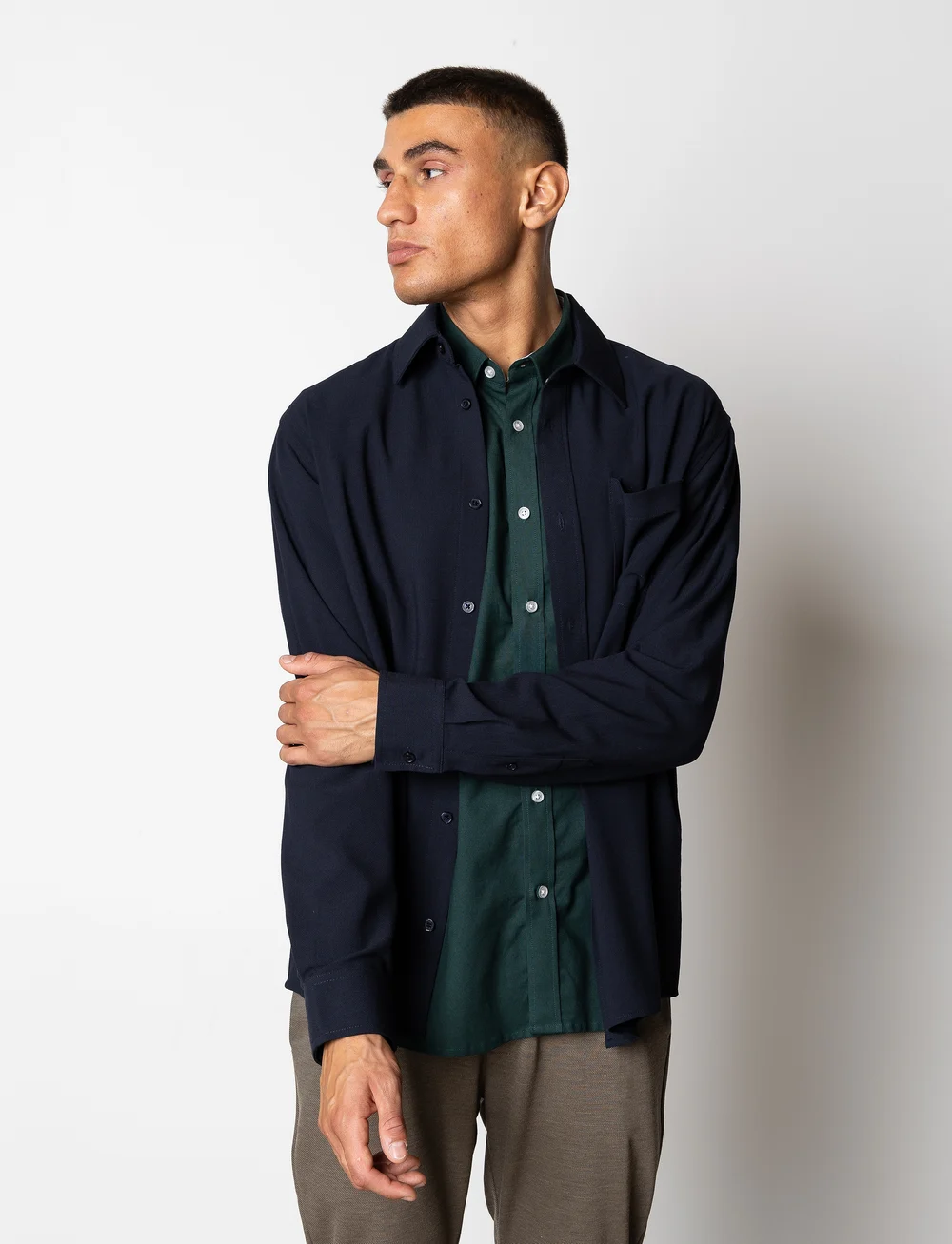 Clean Cut Copenhagen - Alfred shirt - chemises décontractées - dark navy - 0