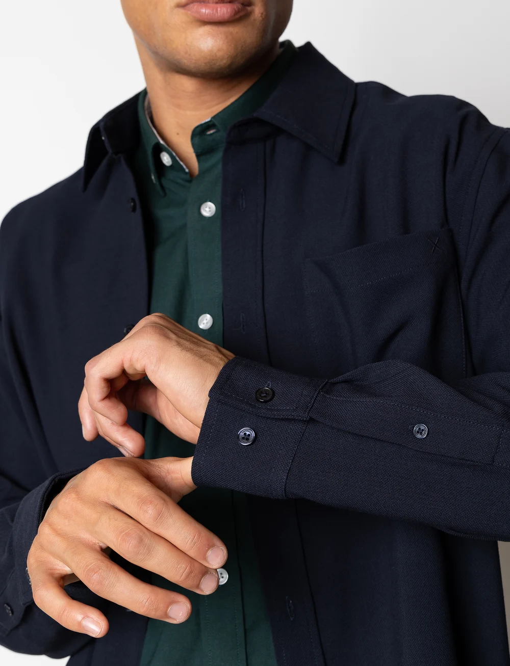Clean Cut Copenhagen - Alfred shirt - chemises décontractées - dark navy - 4