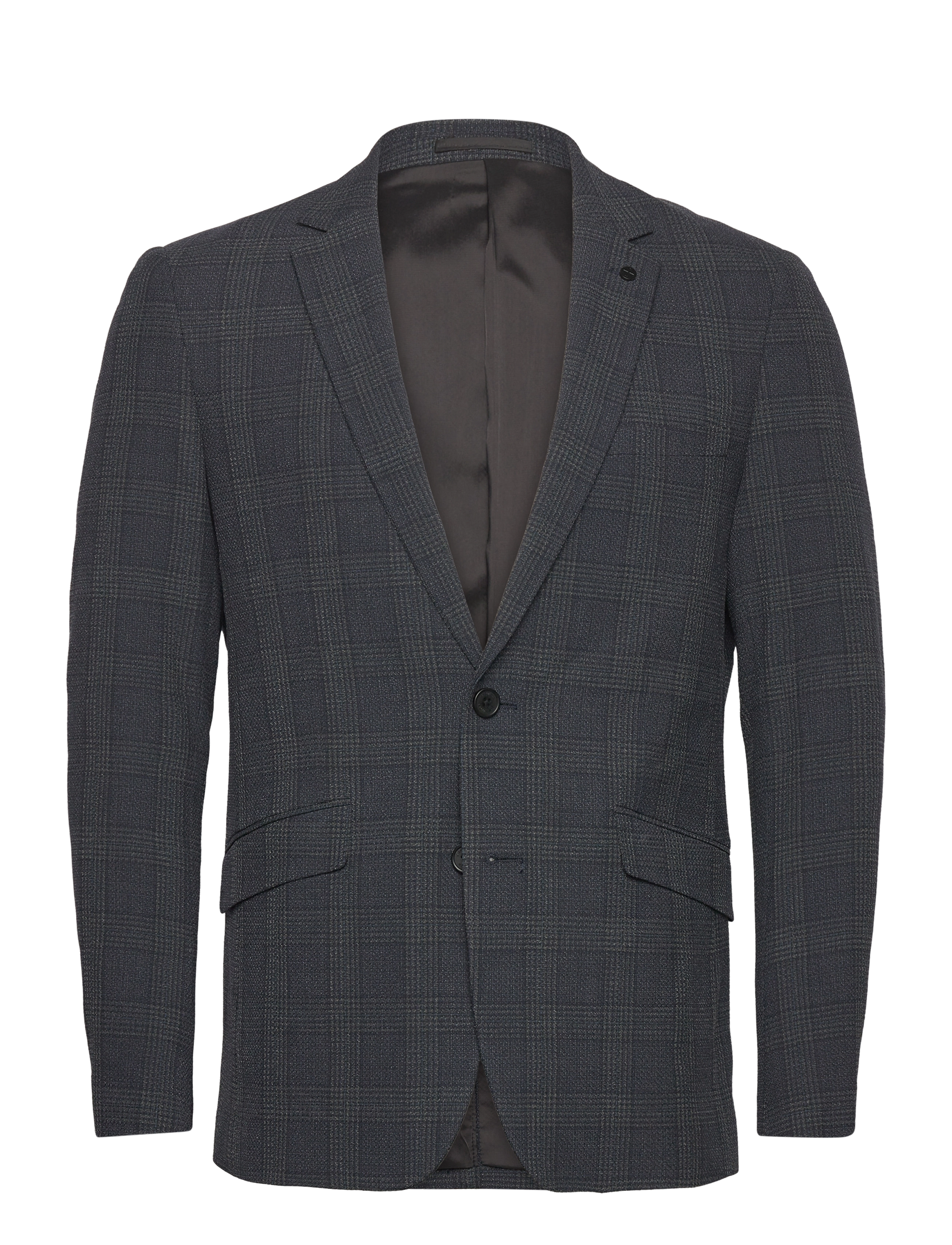 Clean Cut Copenhagen Valdemar xo blazer - Tøj - NAVY CHECK / navy