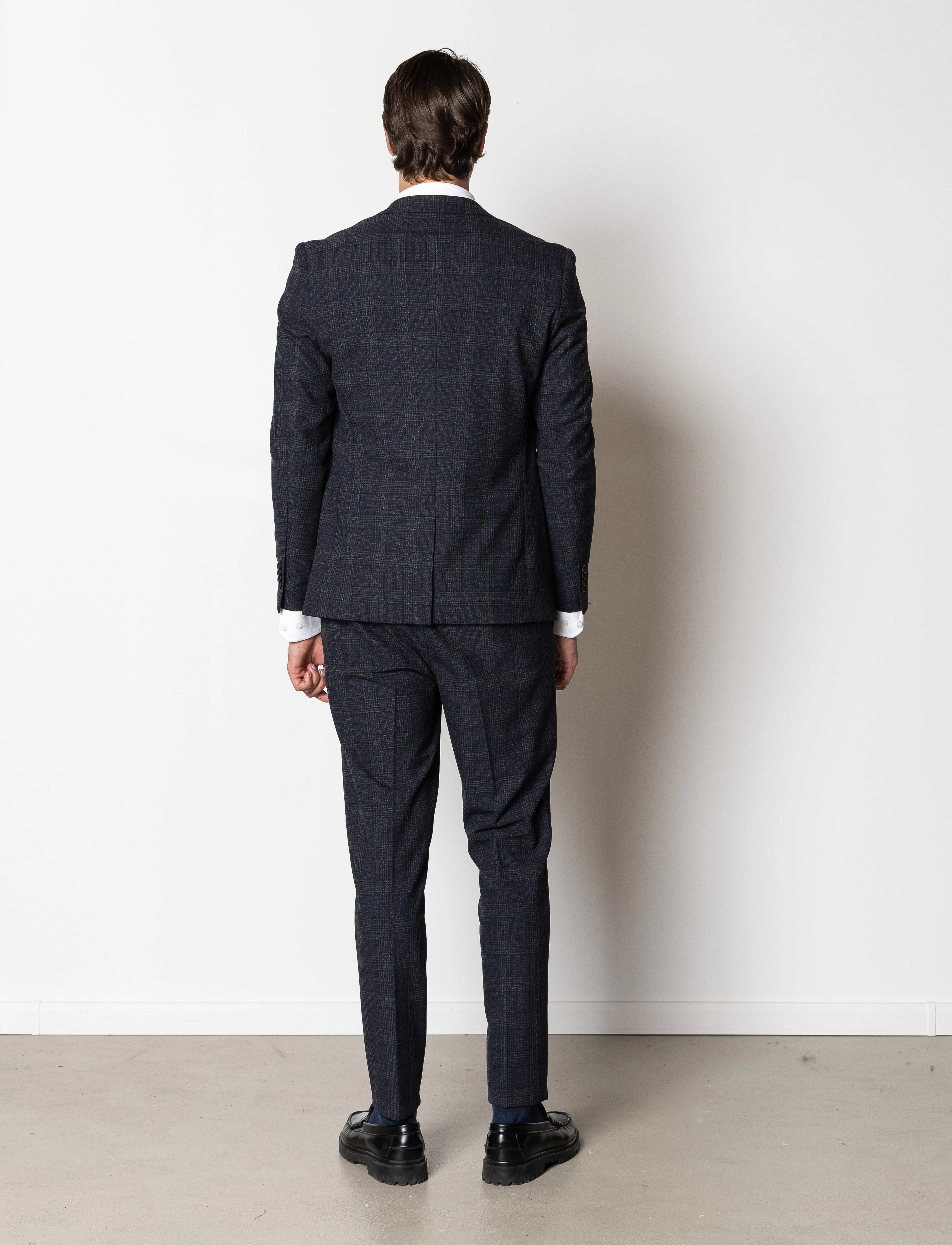 Clean Cut Copenhagen - Copenhagen XO Valdemar pants - navy check - 4