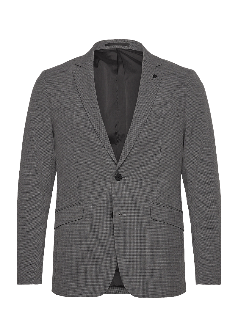 Clean Cut Copenhagen - Conrad XO blazer - enkeltradede blazere - grey check - 1