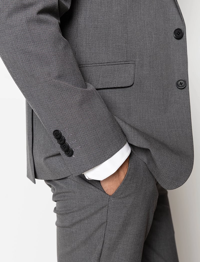 Clean Cut Copenhagen - Copenhagen XO Conrad pants - habitbukser - grey check - 4