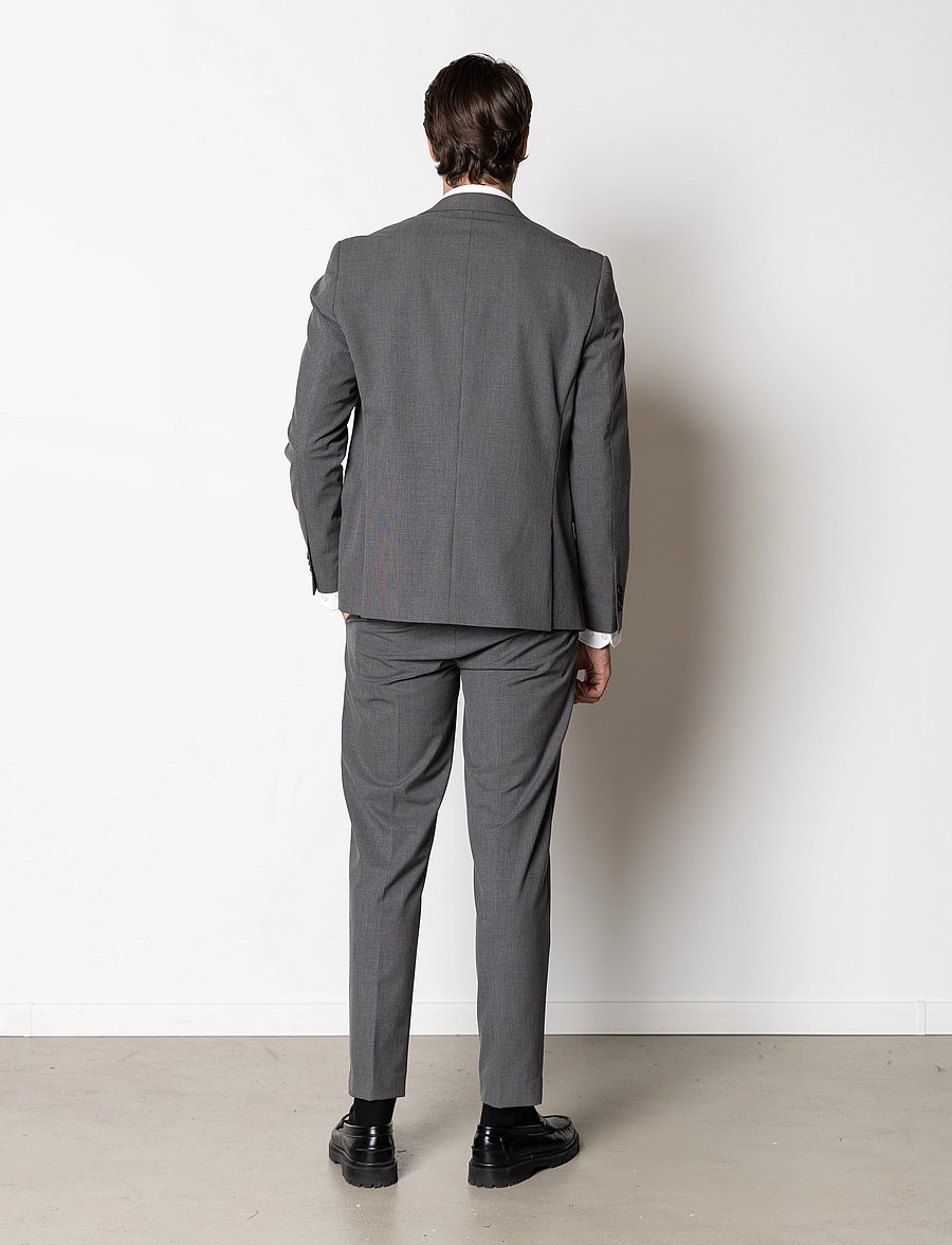 Clean Cut Copenhagen - Copenhagen XO Conrad pants - kostymbyxor - grey check - 5