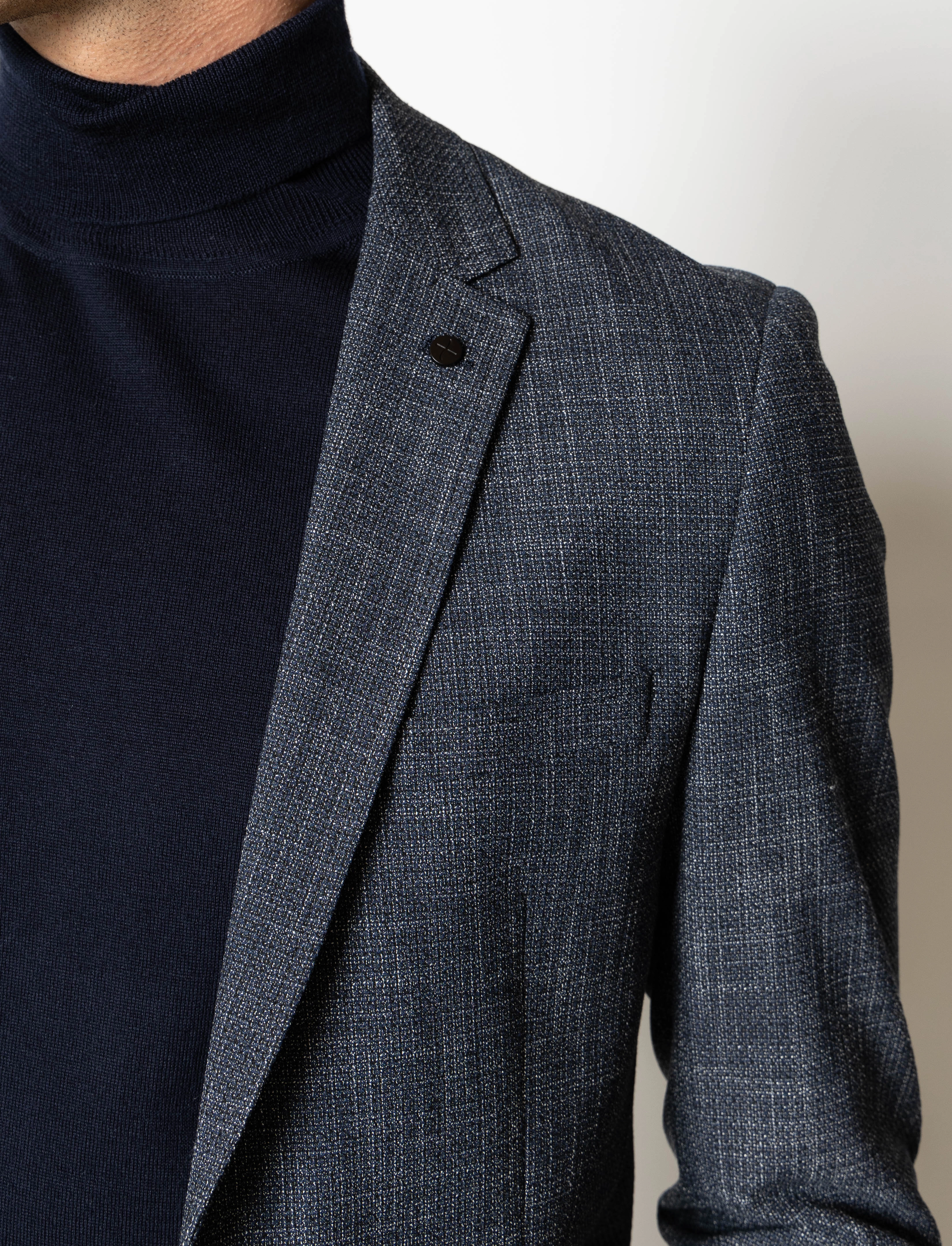 Clean Cut Copenhagen - Marius blazer - navy melange - 5