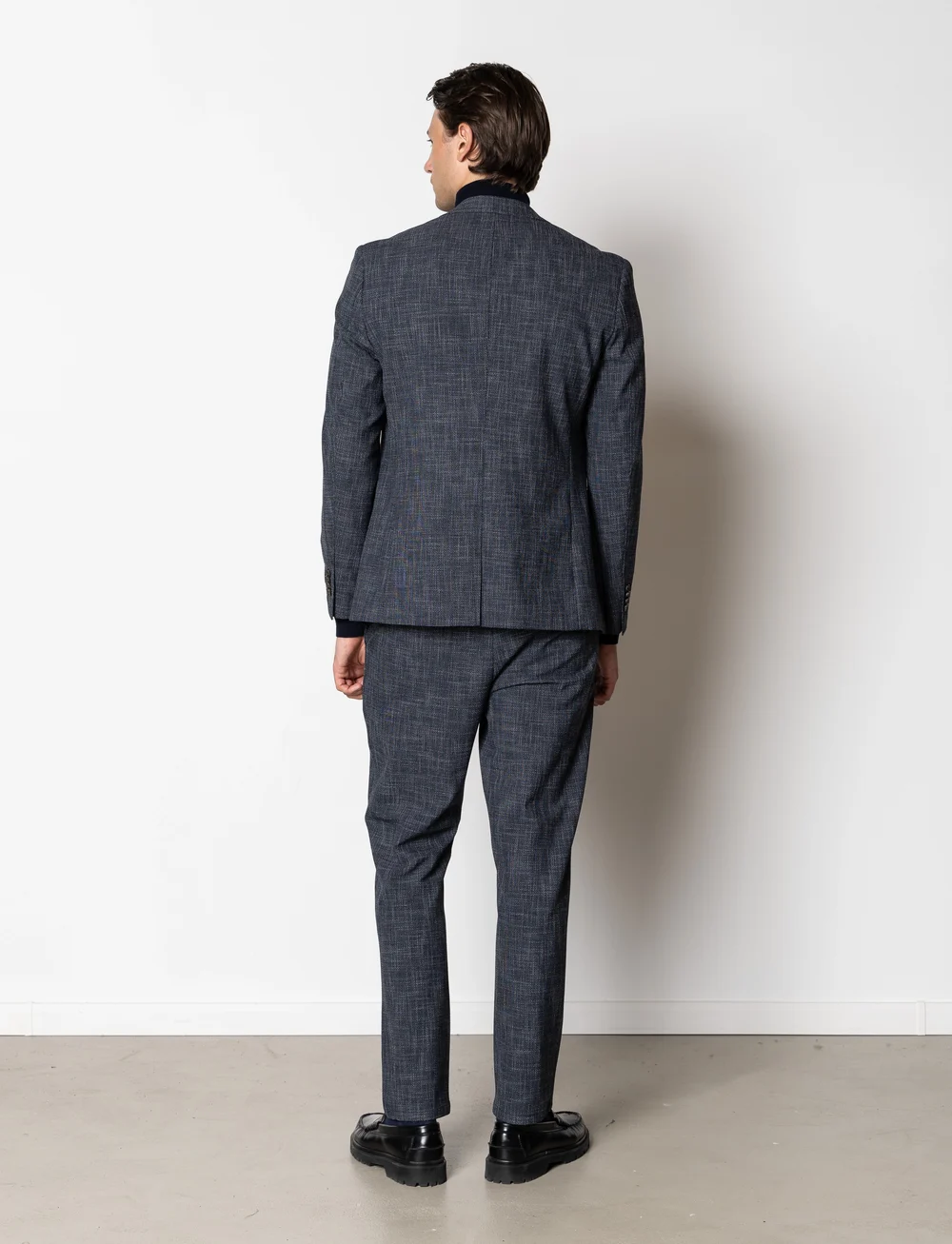 Clean Cut Copenhagen - Copenhagen XO Marius pants - casual - navy melange - 4