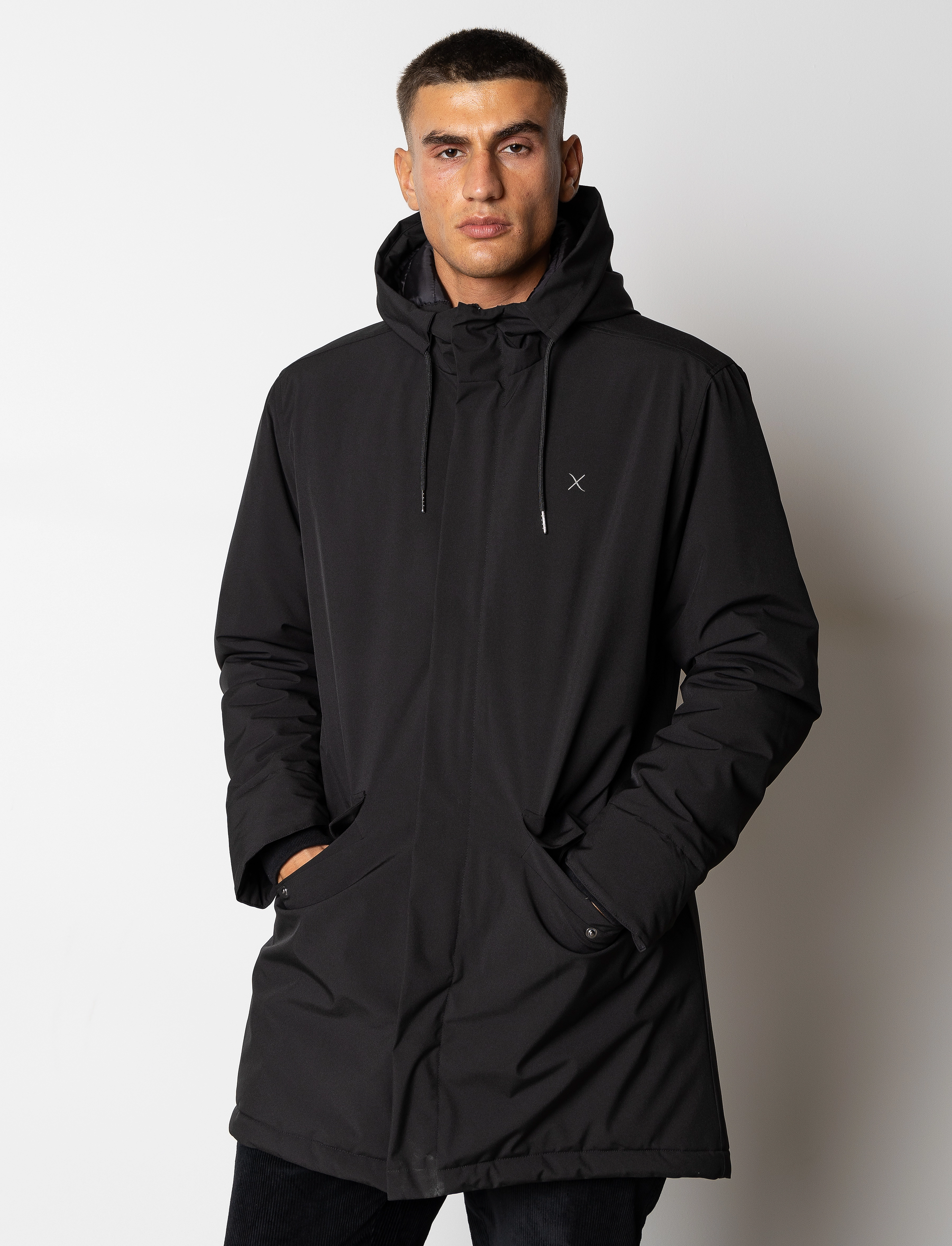 Clean Cut Copenhagen Cody Winter Jacket, XXL, Jackets, Schwarz - Padded Männerswear