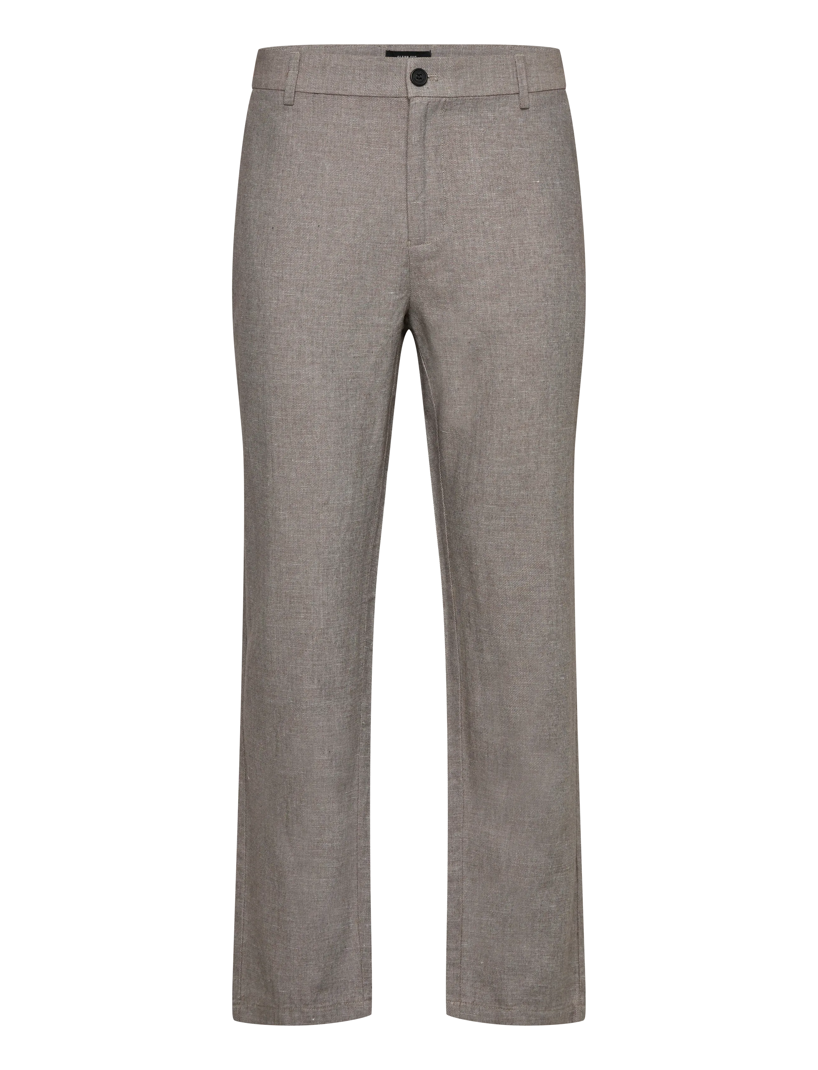 CLEAN CUT COPENHAGEN Copenhagen Roman Linen Hosen Khaki - 38x32 - Herren