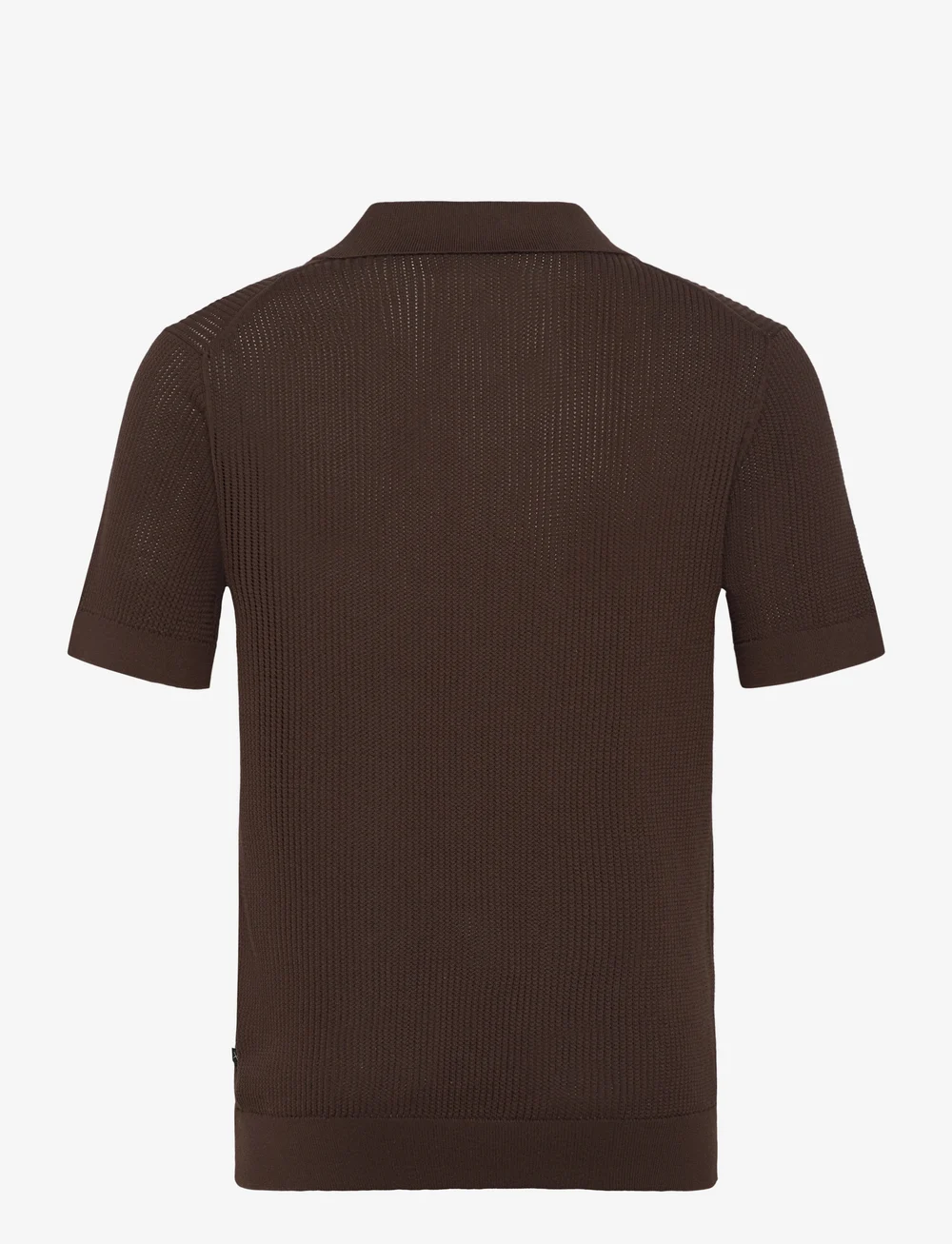 Clean Cut Copenhagen - Oliver knitted polo - gestrickte polohemden - dark brown - 2