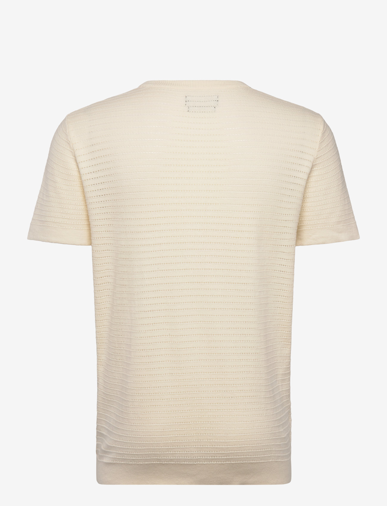 Clean Cut Copenhagen - Owen knitted t-shirt - t-krekli ar īsām piedurknēm - ecru - 2