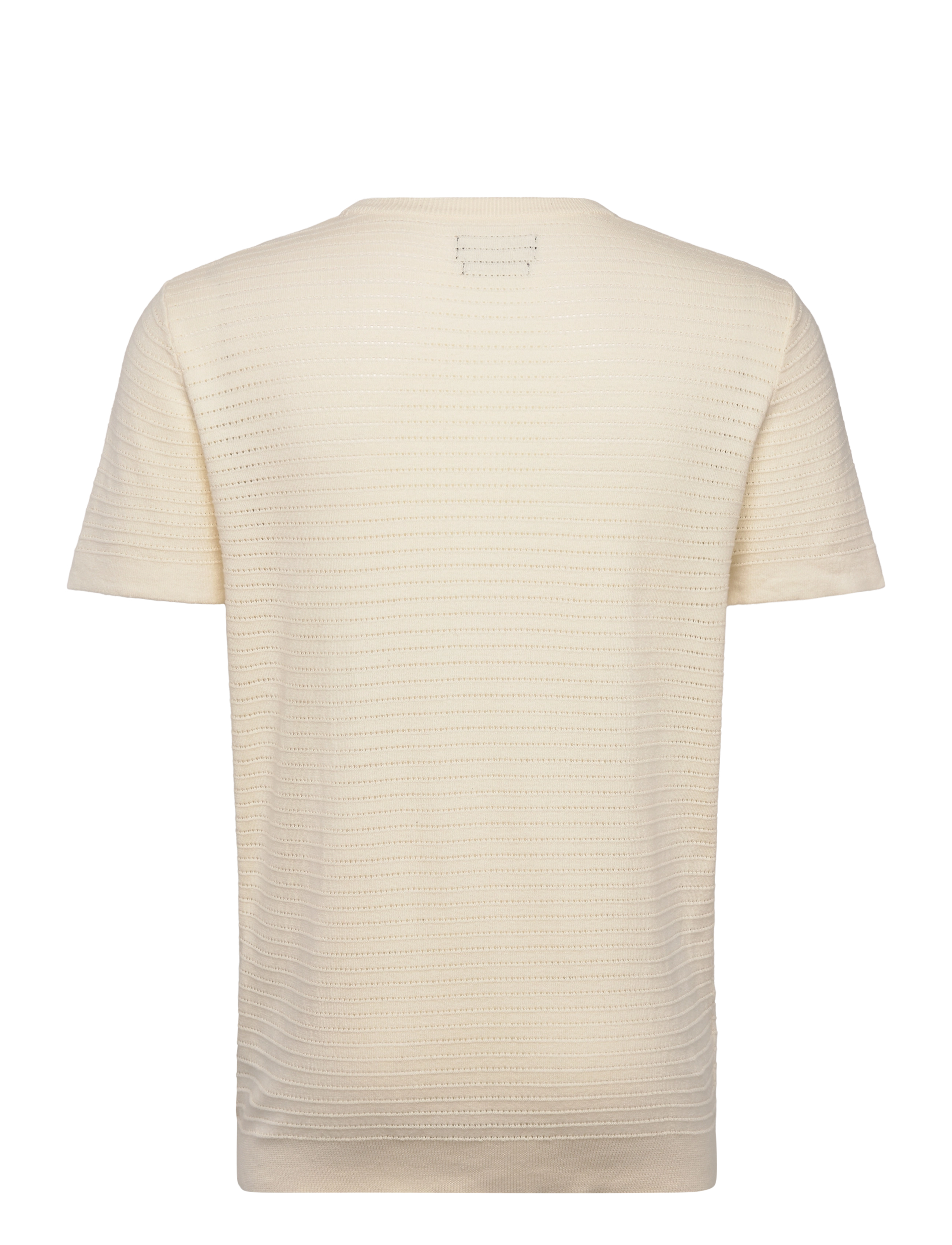 Clean Cut Copenhagen - Owen knitted t-shirt - t-krekli ar īsām piedurknēm - ecru - 2