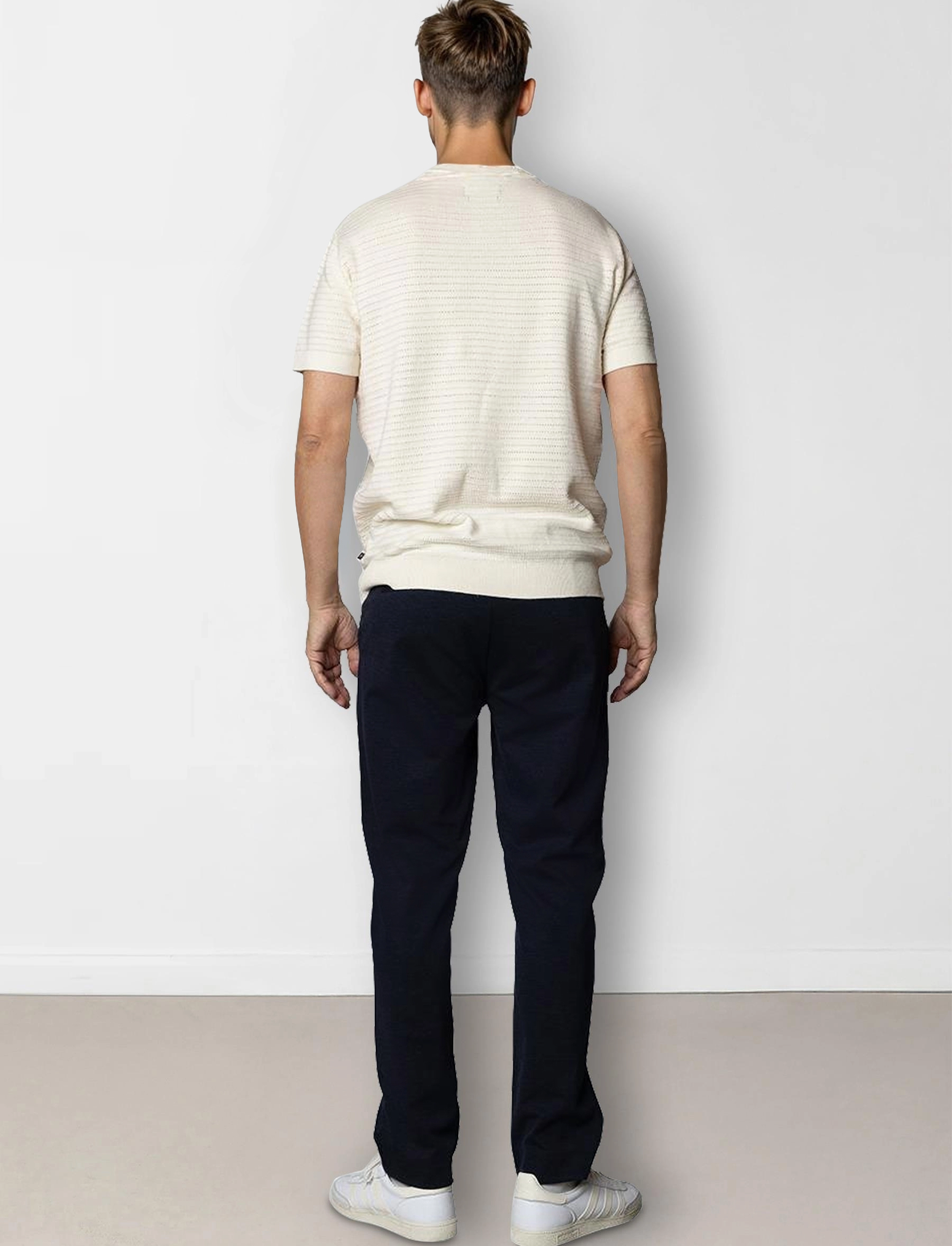 Clean Cut Copenhagen - Owen knitted t-shirt - t-krekli ar īsām piedurknēm - ecru - 5