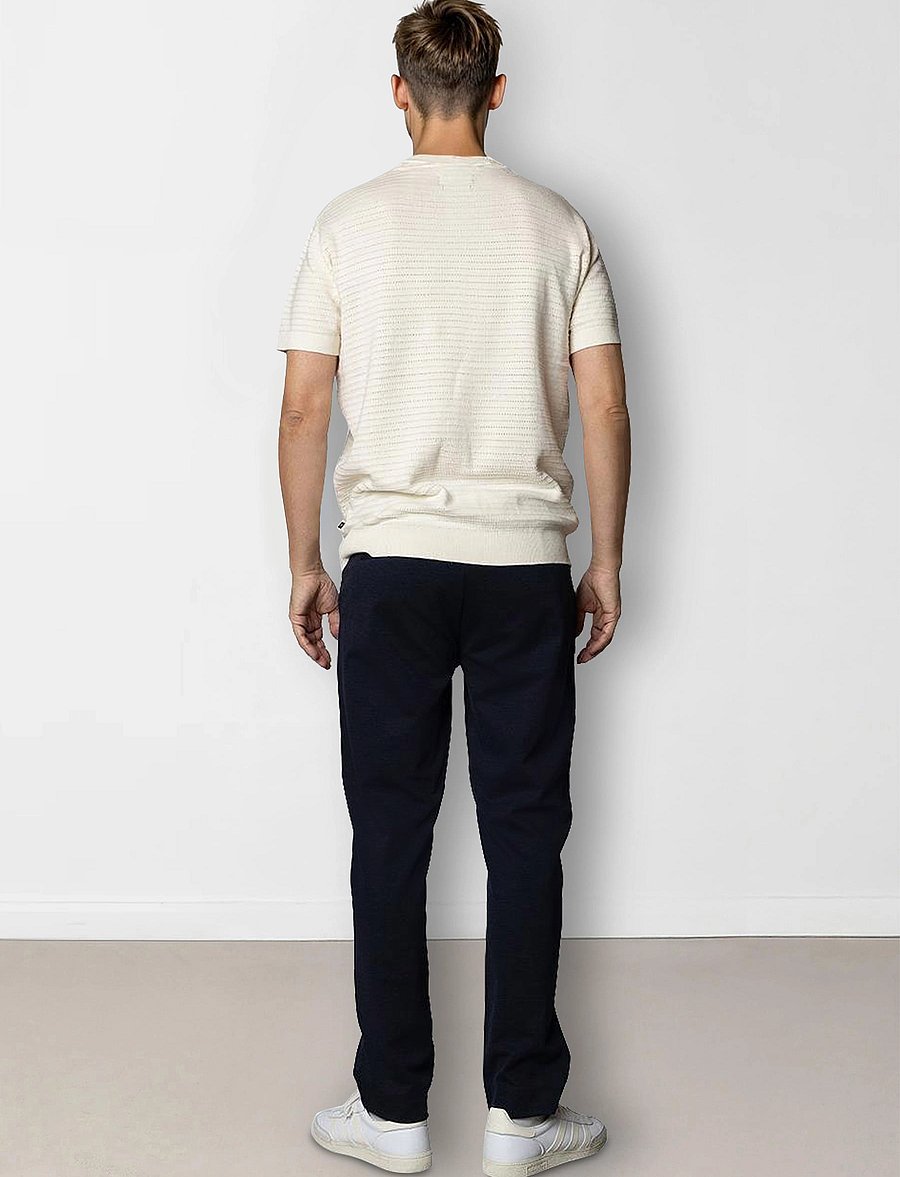 Clean Cut Copenhagen - Owen knitted t-shirt - t-krekli ar īsām piedurknēm - ecru - 5