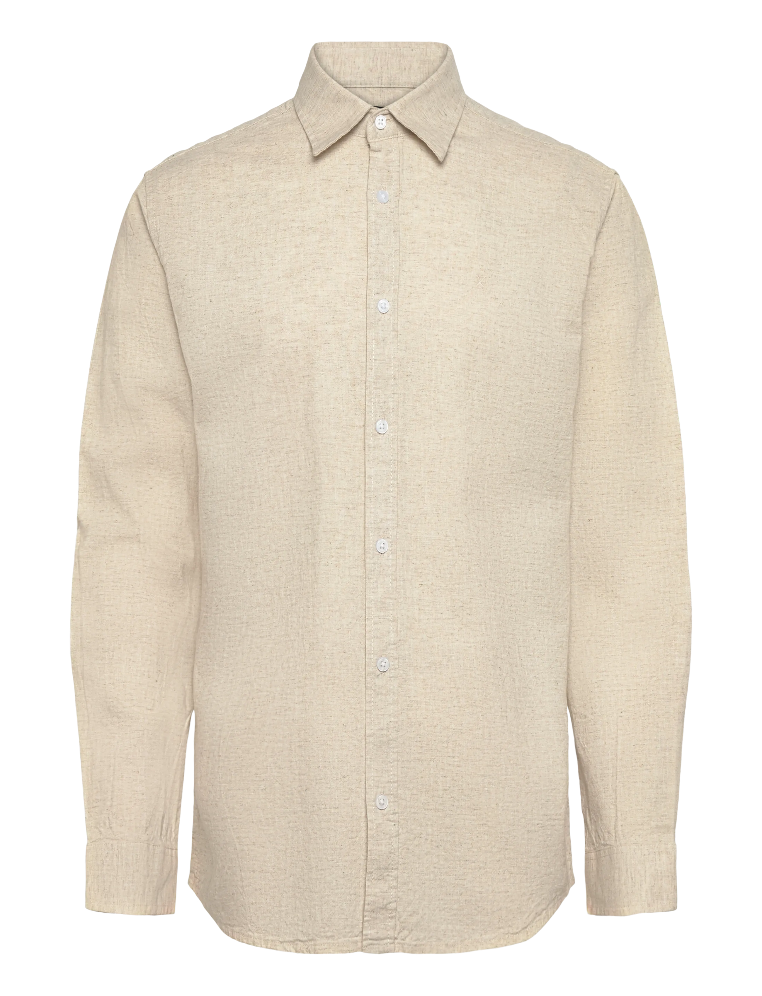 Clean Cut Copenhagen Luca shirt L/S - Clean Cut Copenhagen - LIGHT BEIGE / beige
