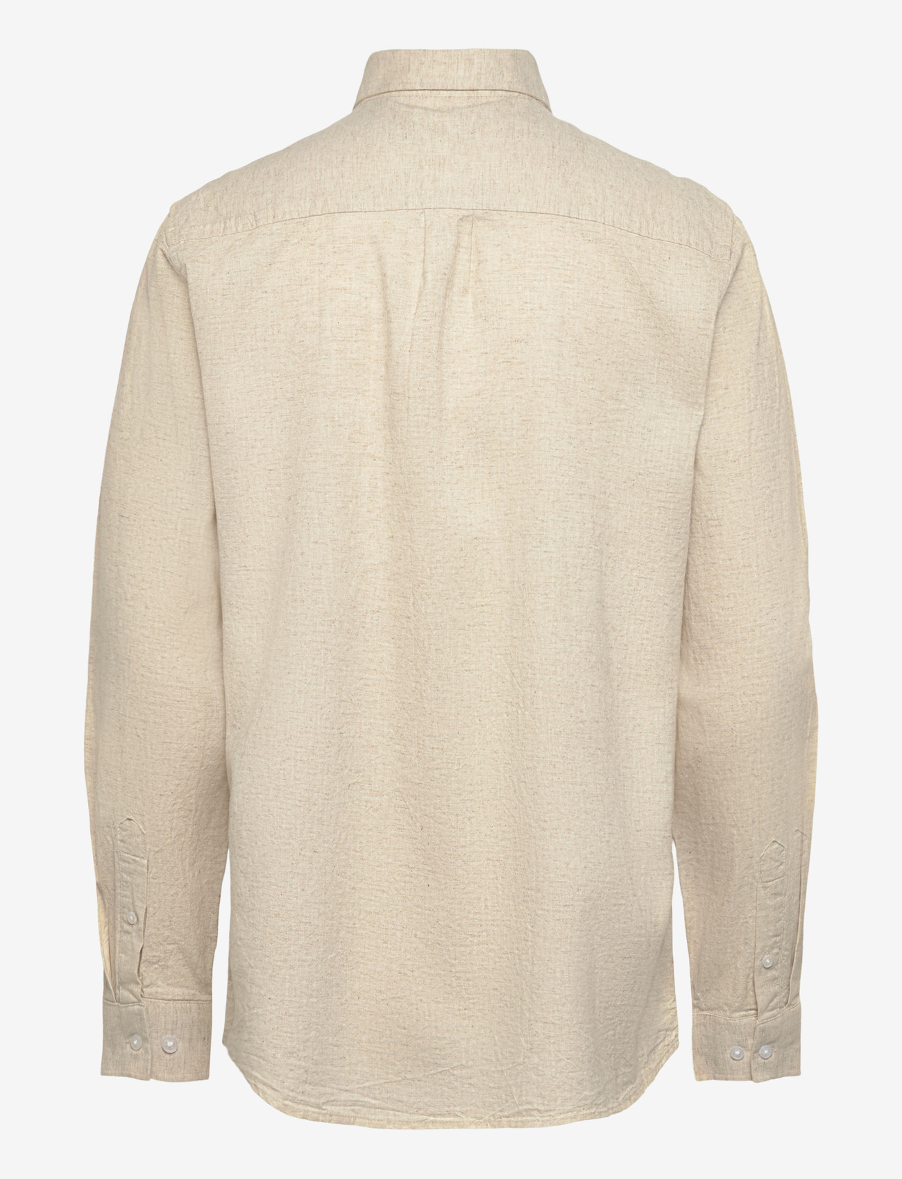 Clean Cut Copenhagen - Luca shirt L/S - hørskjorter - light beige - 2