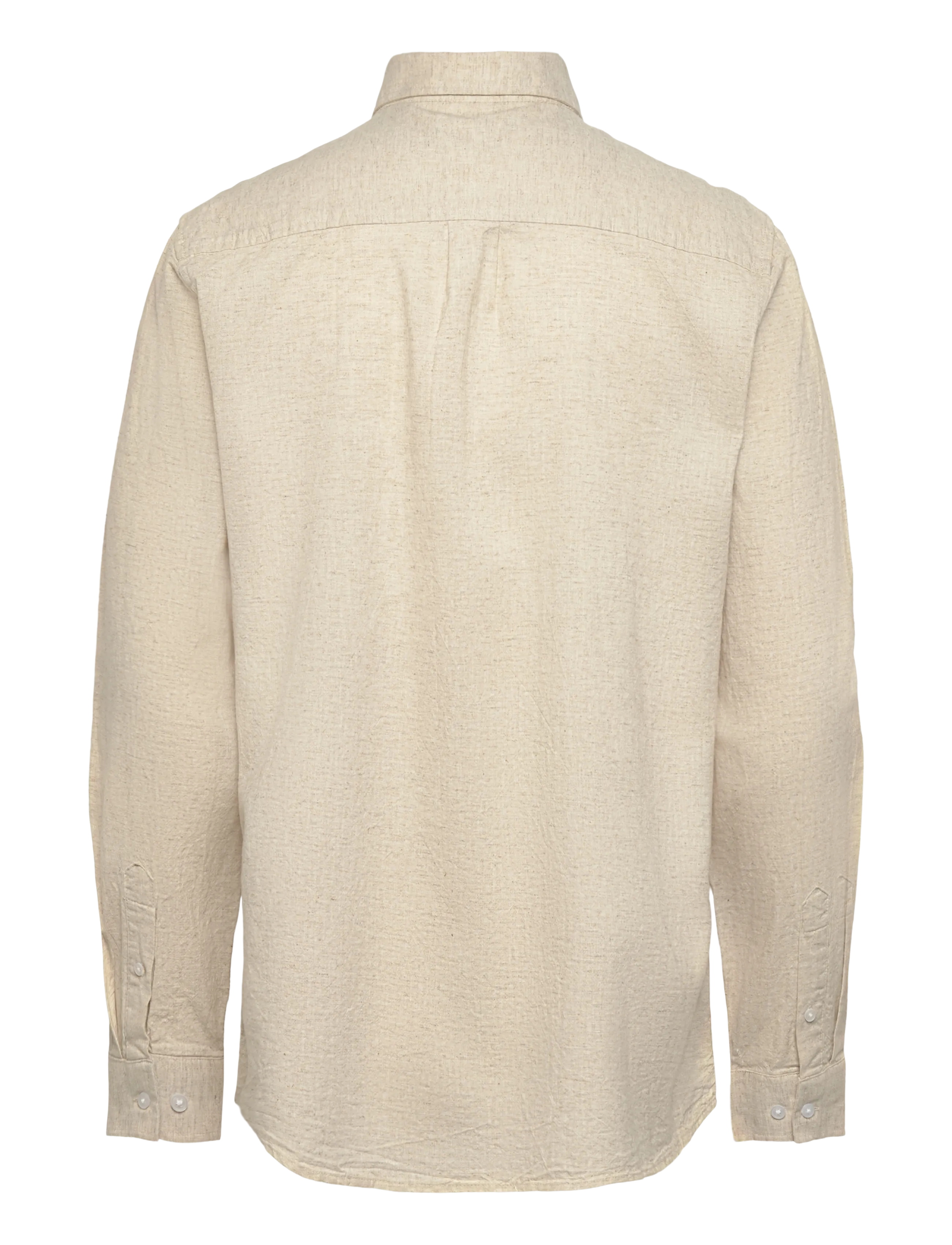 Clean Cut Copenhagen - Luca shirt L/S - linased särgid - light beige - 2