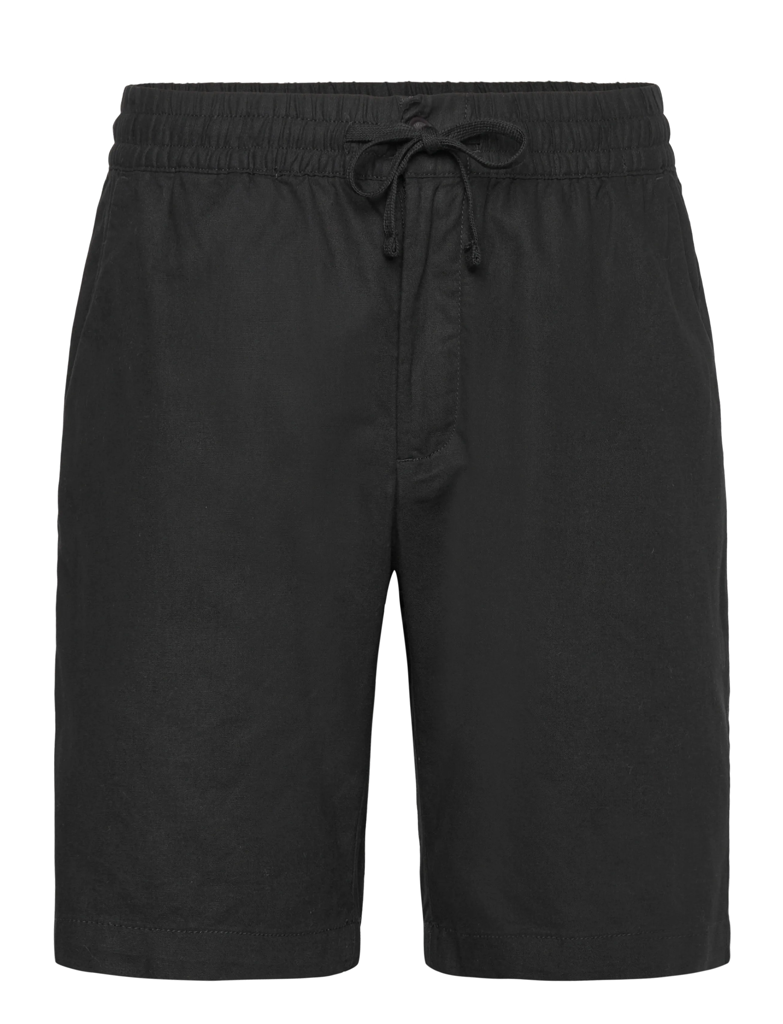 Clean Cut Copenhagen Barcelona Luca shorts - Linased lühikesed püksid - BLACK / black