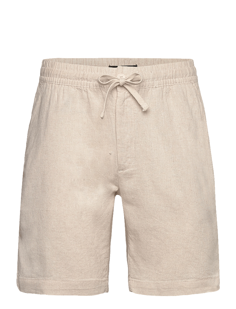 Clean Cut Copenhagen - Barcelona Luca shorts - leinen-shorts - light beige - 1