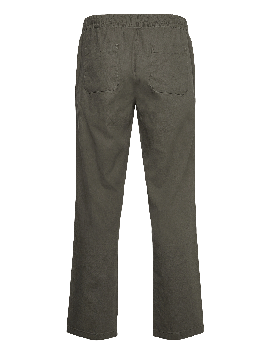 Clean Cut Copenhagen - Barcelona Luca pants - leinenhosen - army - 2