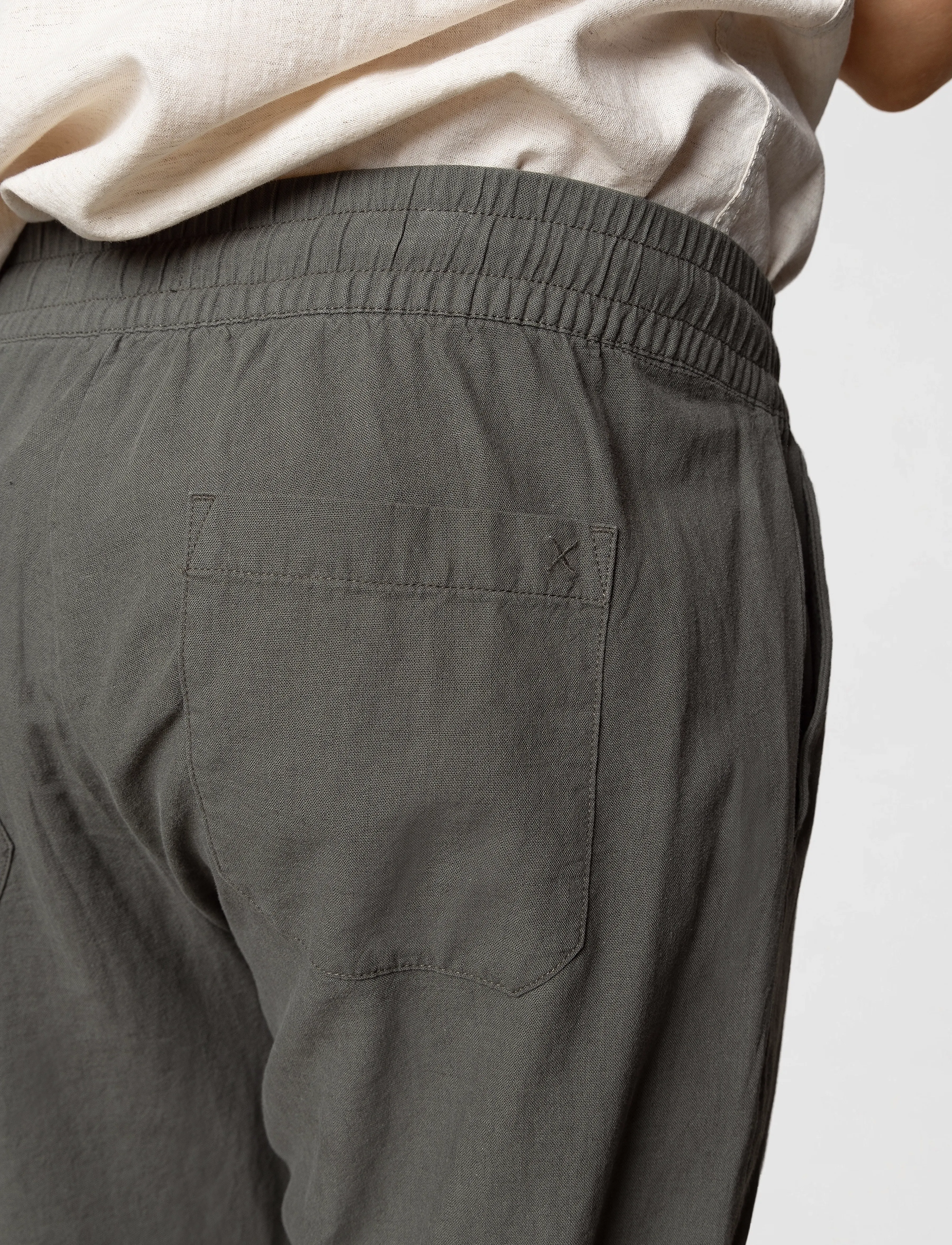 Clean Cut Copenhagen - Barcelona Luca pants - hørbukser - army - 3